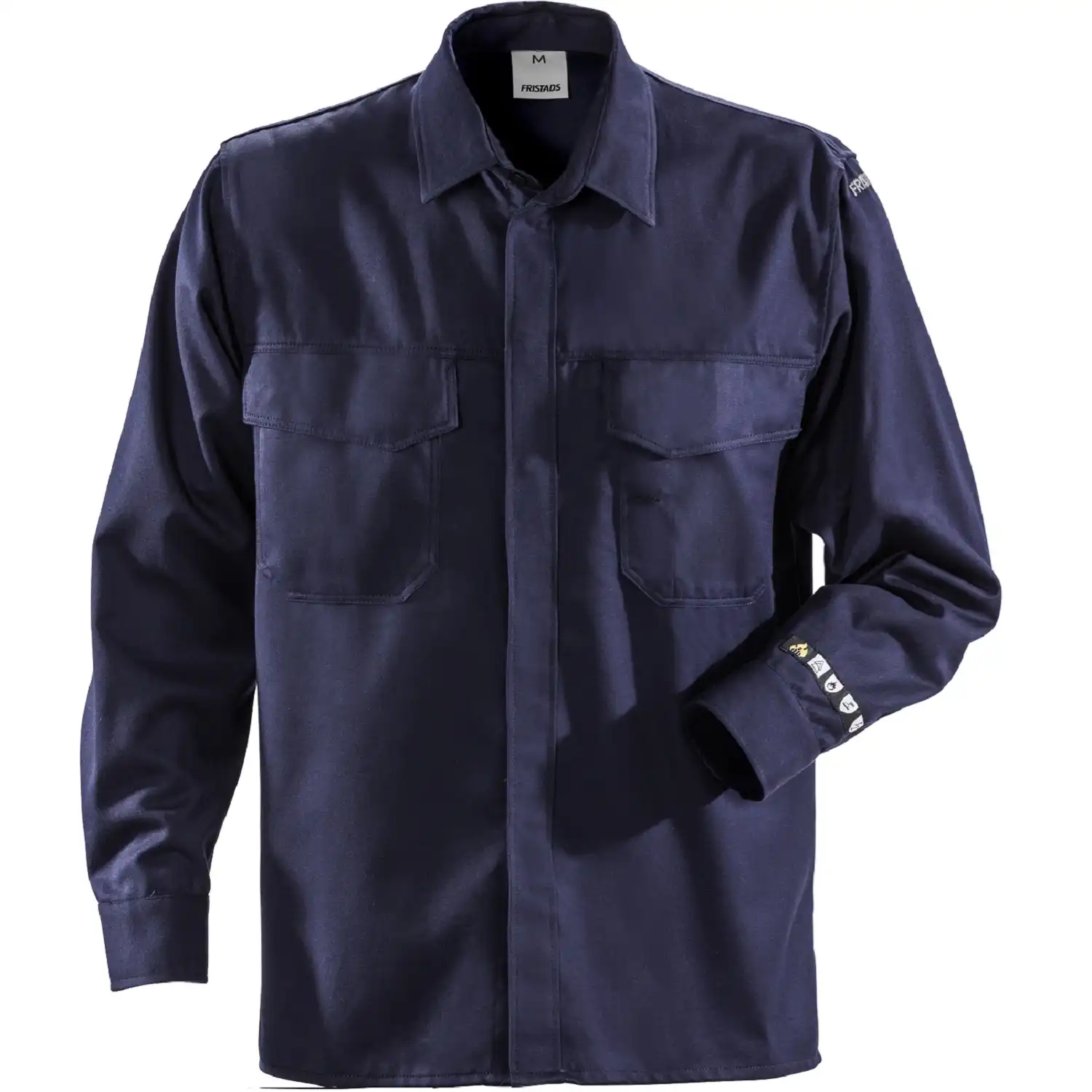 Flammschutz Arbeitshemd langarm "7200 ATS" Flamestat marine in M - Thumbnail 1