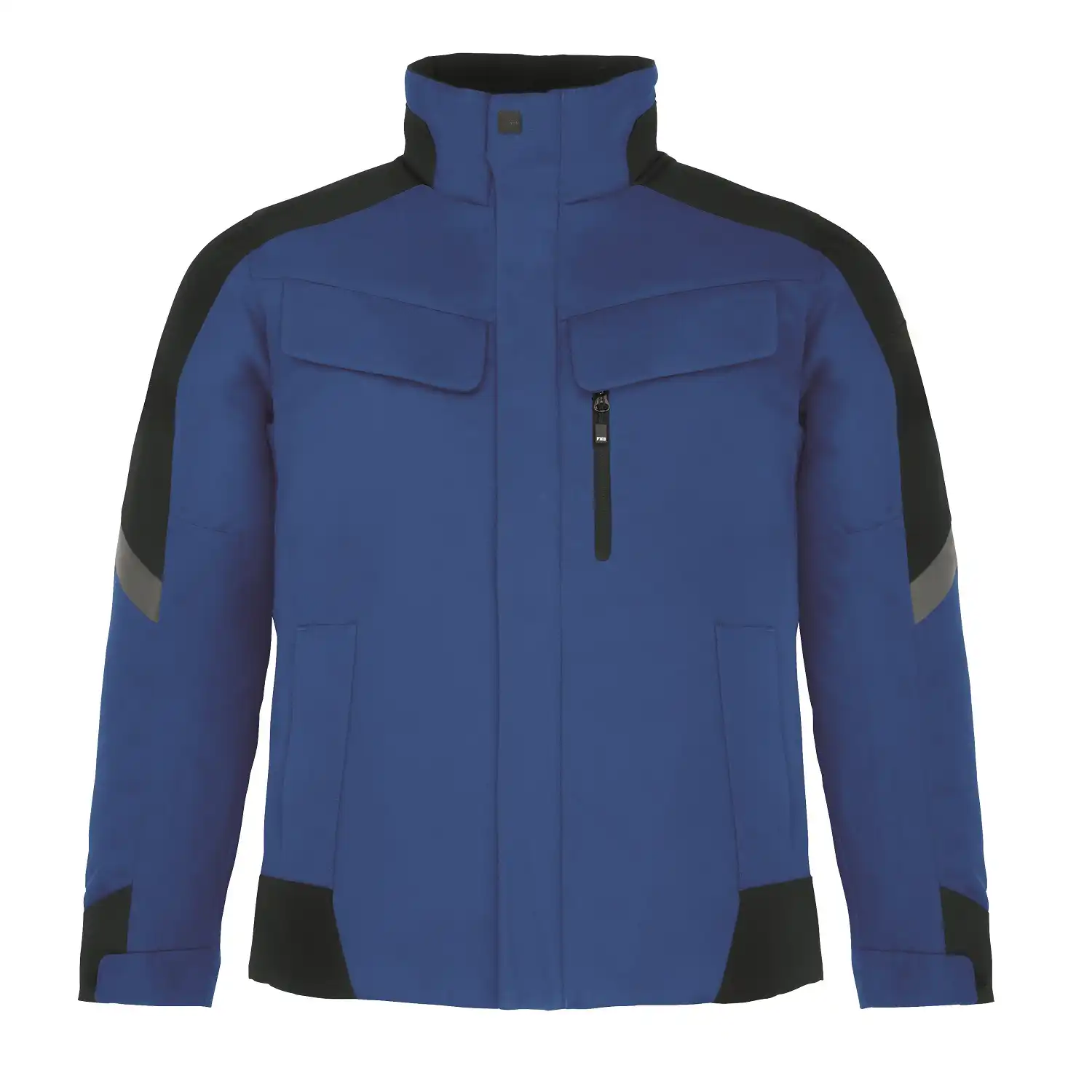Arbeitsjacke "LARS" in royalblau/schwarz, M - Thumbnail 1