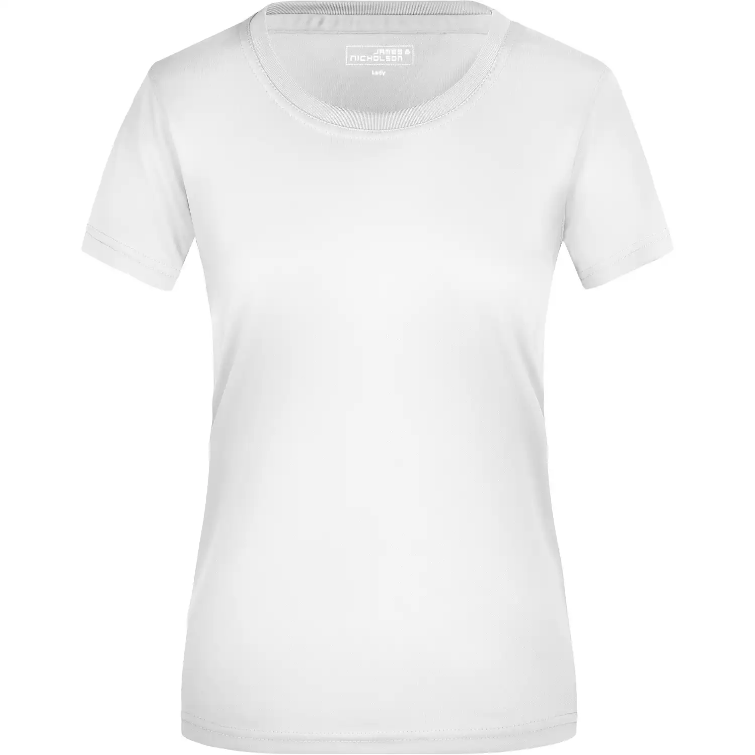 Damen Funktions T-Shirt "JN357" in white, M - Thumbnail 1