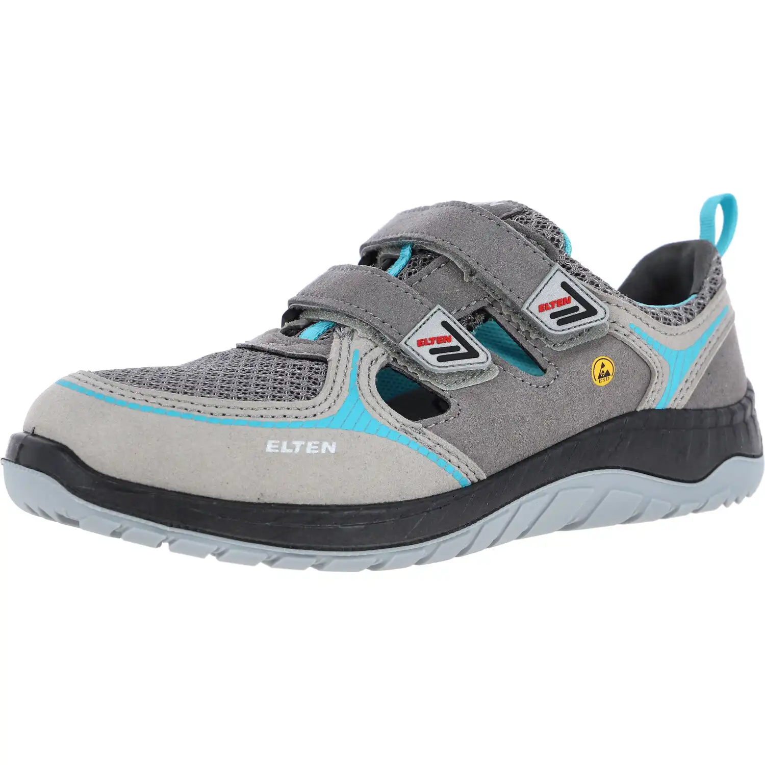 Damen Sicherheitssandalen S1P "MELLI GREY EASY" ESD WELLMAXX in 40 - Thumbnail 1