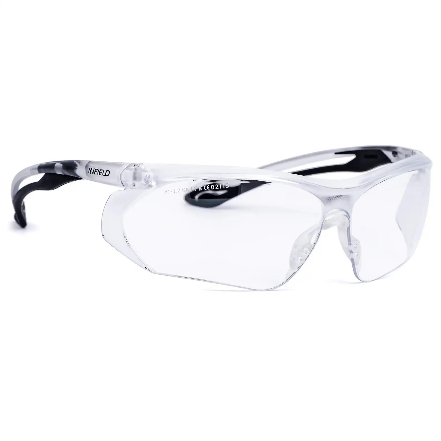 Schutzbrille "CONDOR" schwarz/kristall - Bild 1