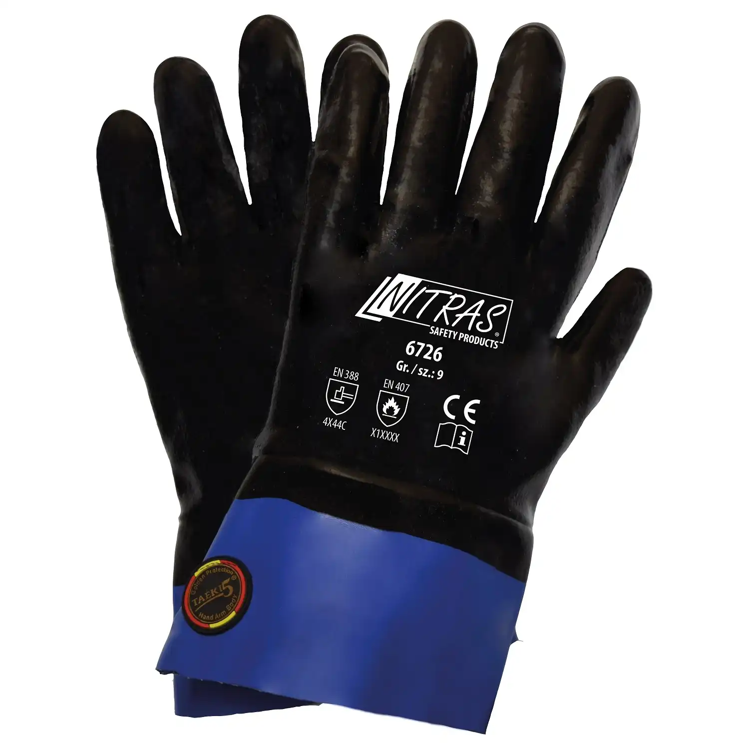 Schnittschutz-Nitril-Handschuhe &quot;TAEKI-5&quot; in 9 (L) - Thumbnail 1