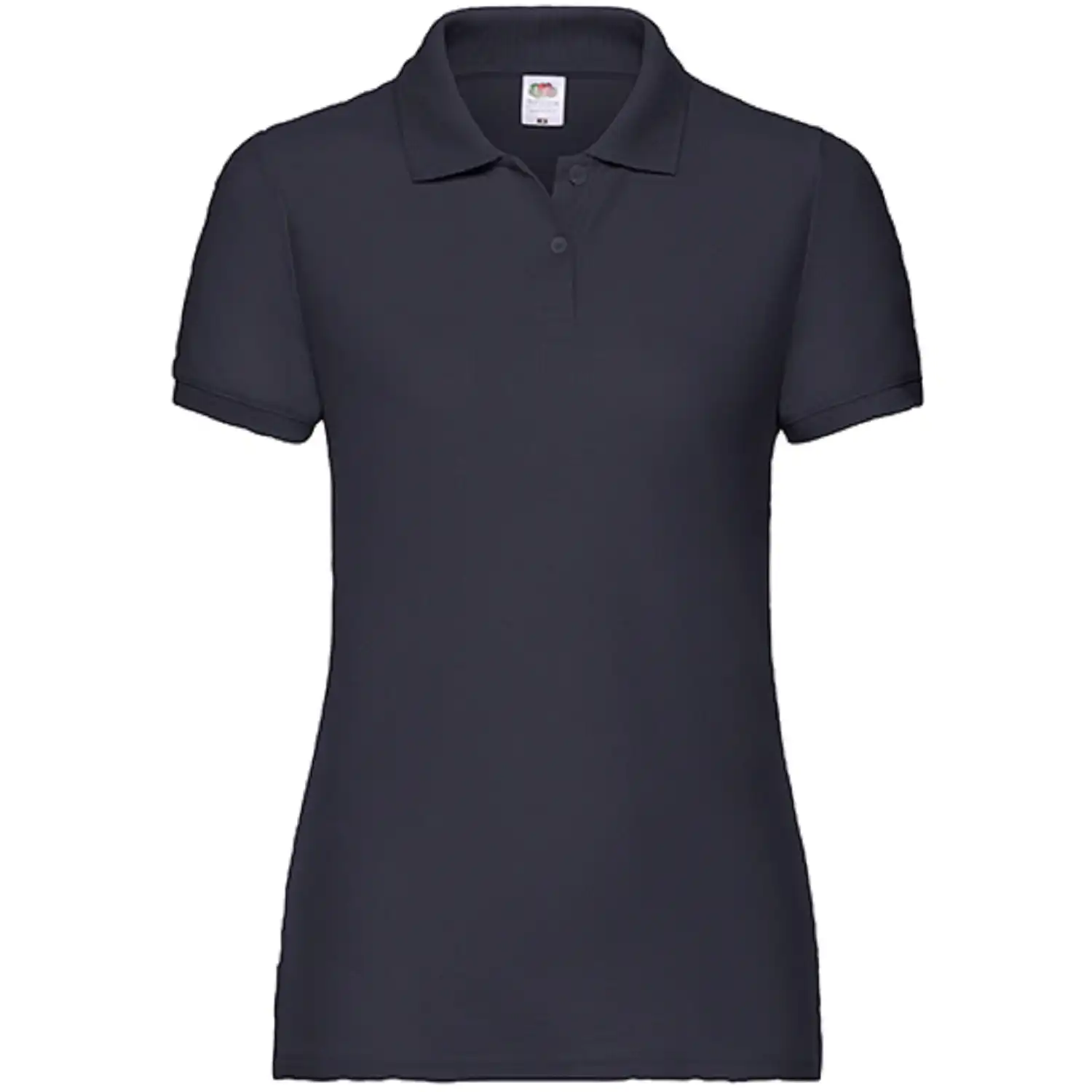 Damen Polo-Shirt "F517" in deep navy, L - Thumbnail 1