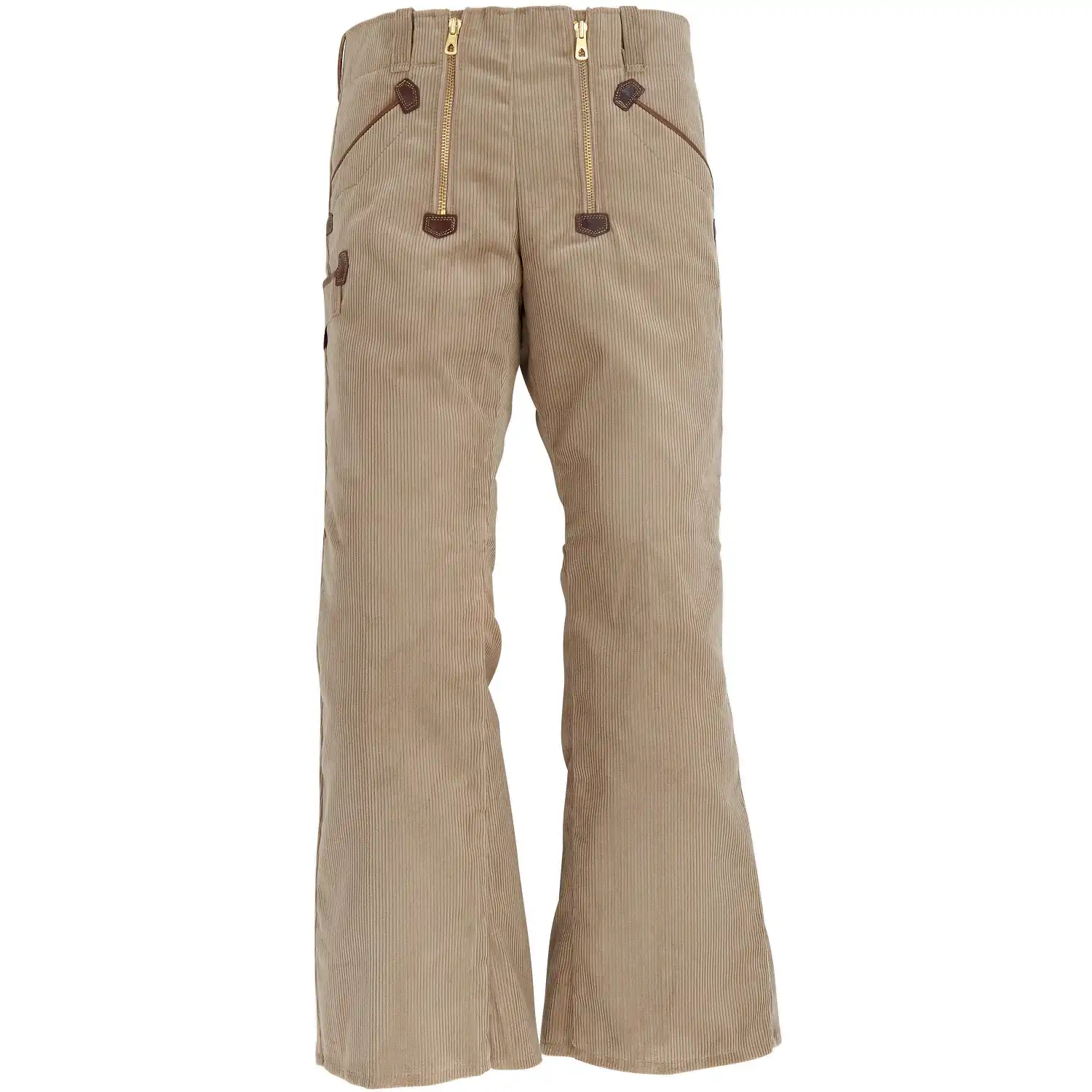 Zunfthose mit Schlag Genuacord "FALK" in beige, 23 - Thumbnail 1