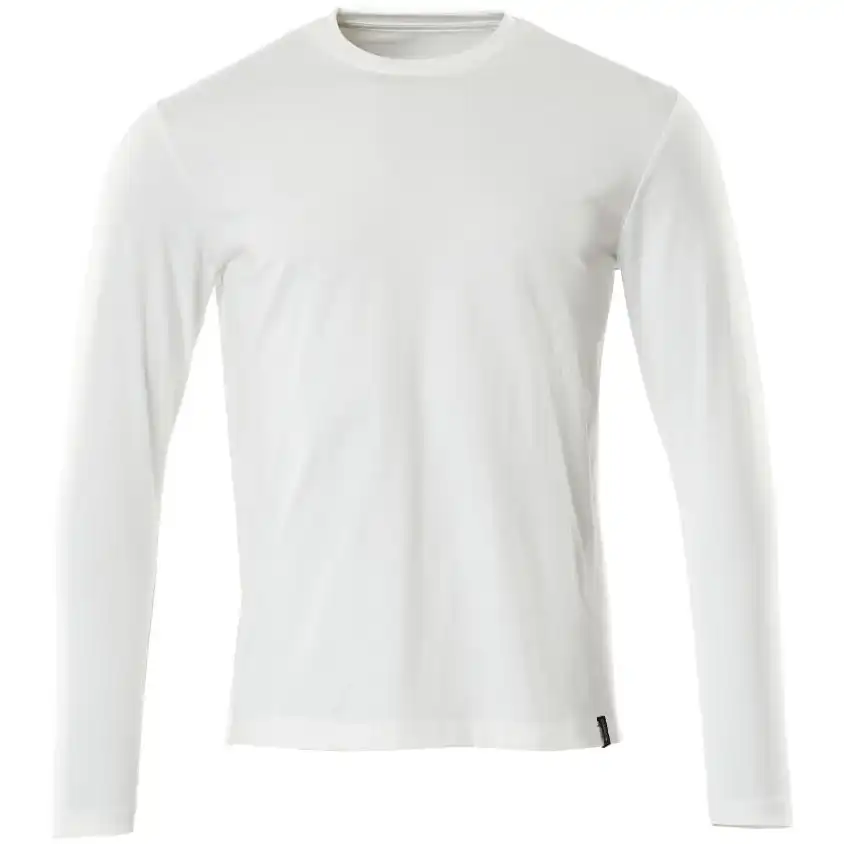 Longsleeve-Shirt "20181" Crossover in XXL, Weiß - Thumbnail 1