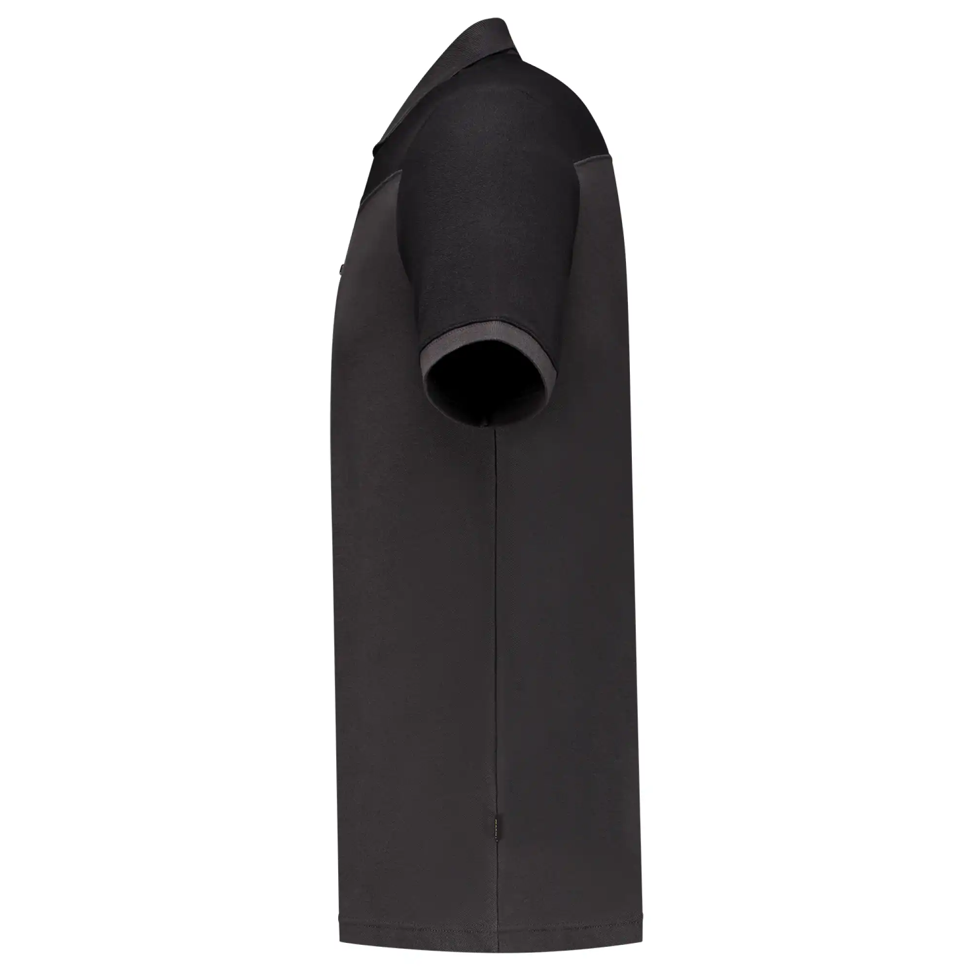 Polo-Shirt Bicolor "202006" Workwear in black/yellow, XS - Thumbnail 4