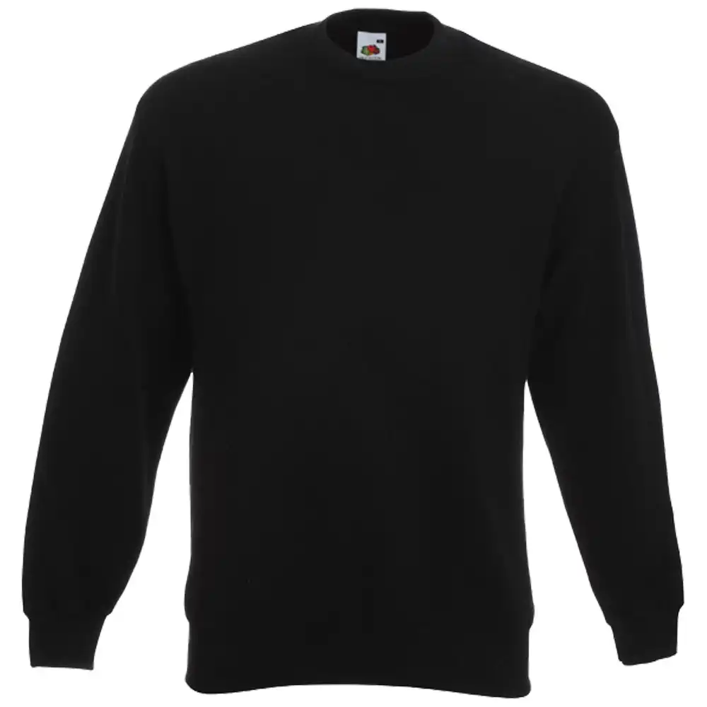 Sweatshirt "F324" Classic Set-In in black, L - Thumbnail 1