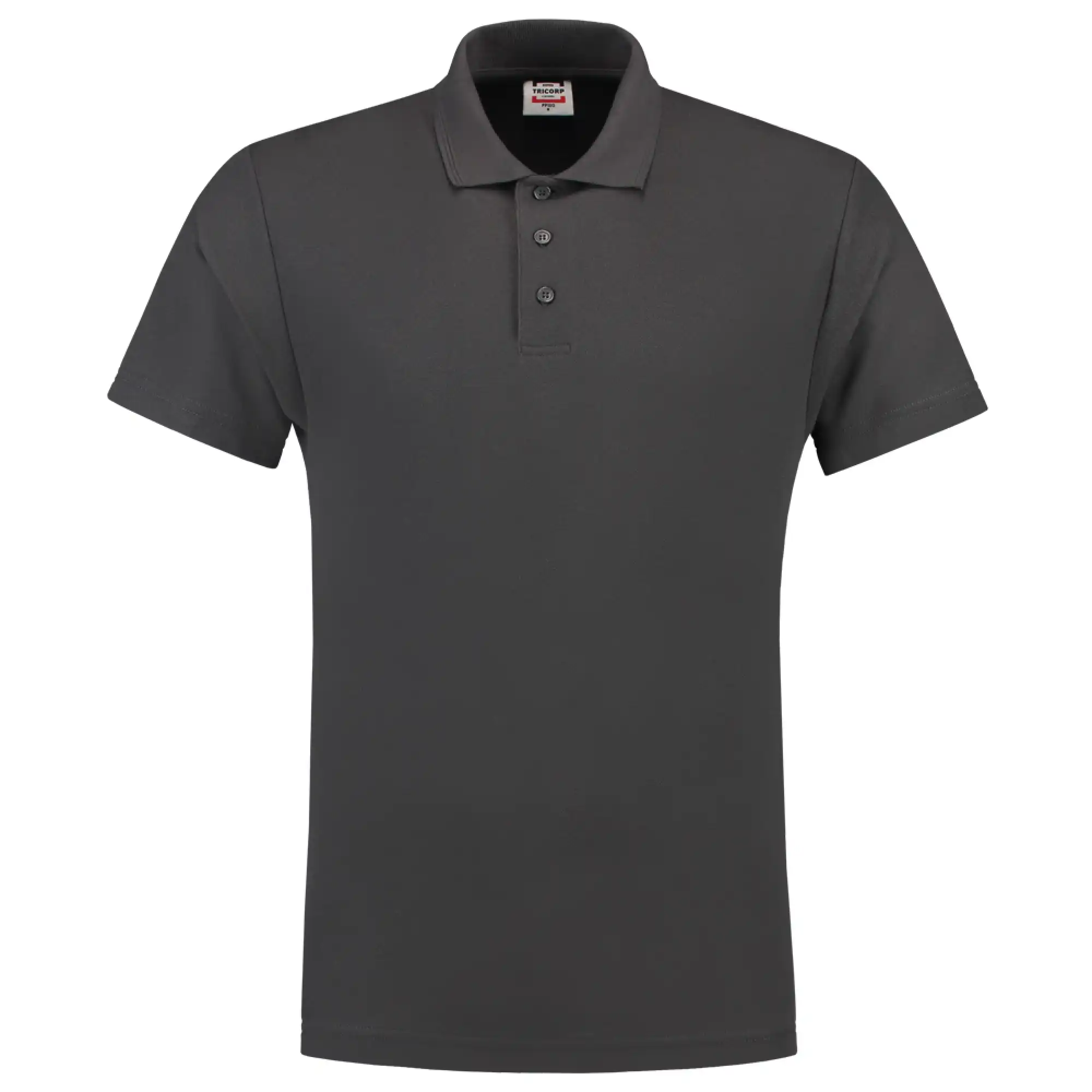 Polo-Shirt "201003" Casual in dark grey, L - Thumbnail 1