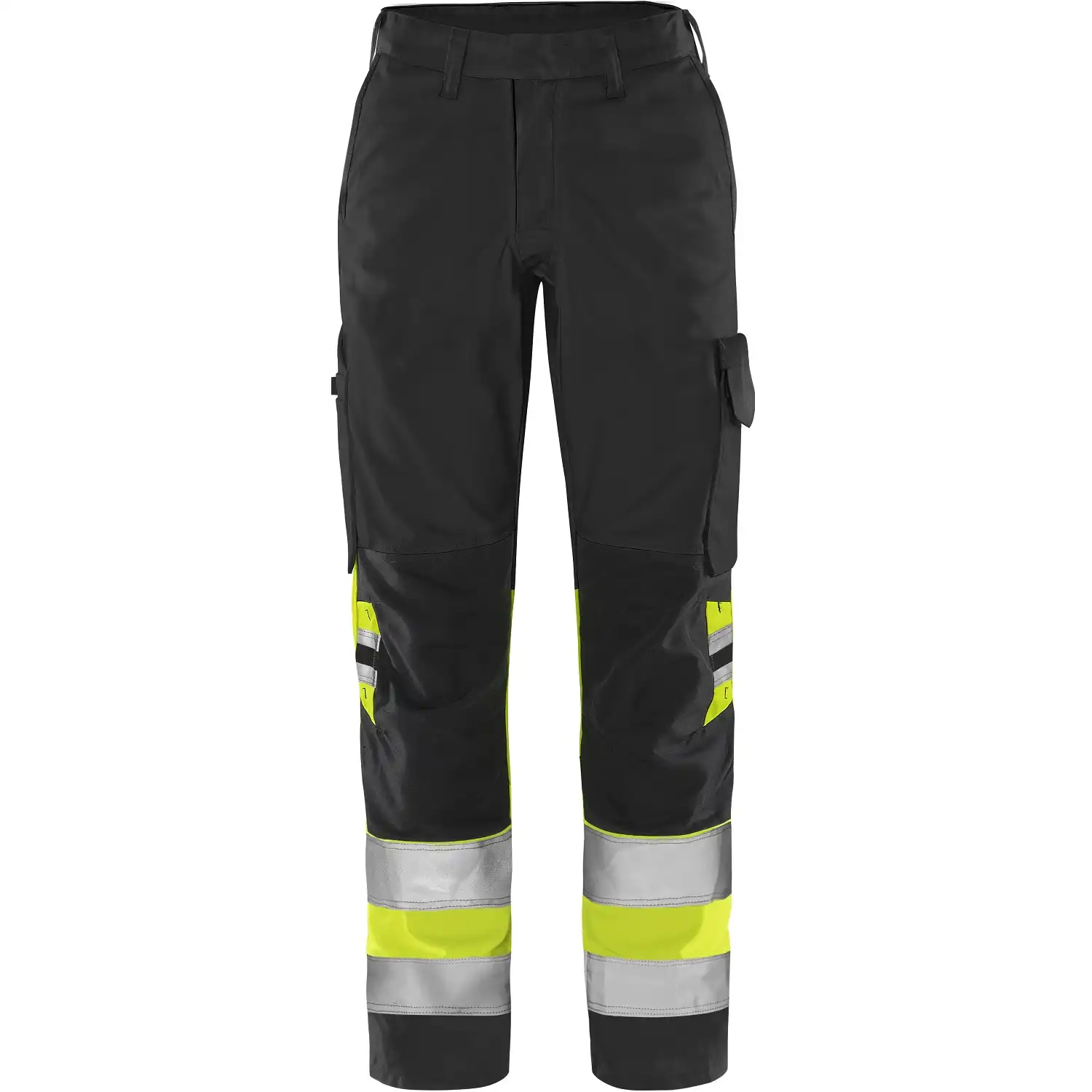 Damen Warnschutz Bundhose Kl. 1 "2652 GPLU" Green Trofta in gelb/schwarz, R34 - Thumbnail 1