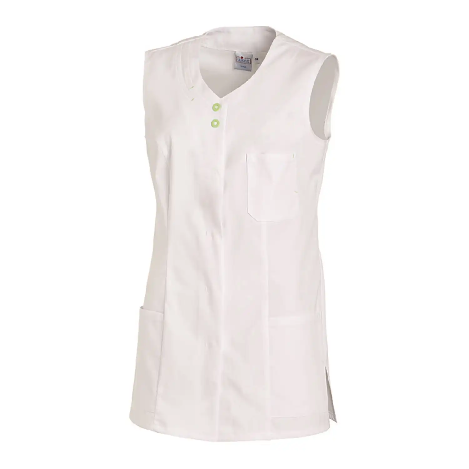 Hosenkasack ohne Arm "04/2758" in weiß/hellgrün, 34 - Bild 1