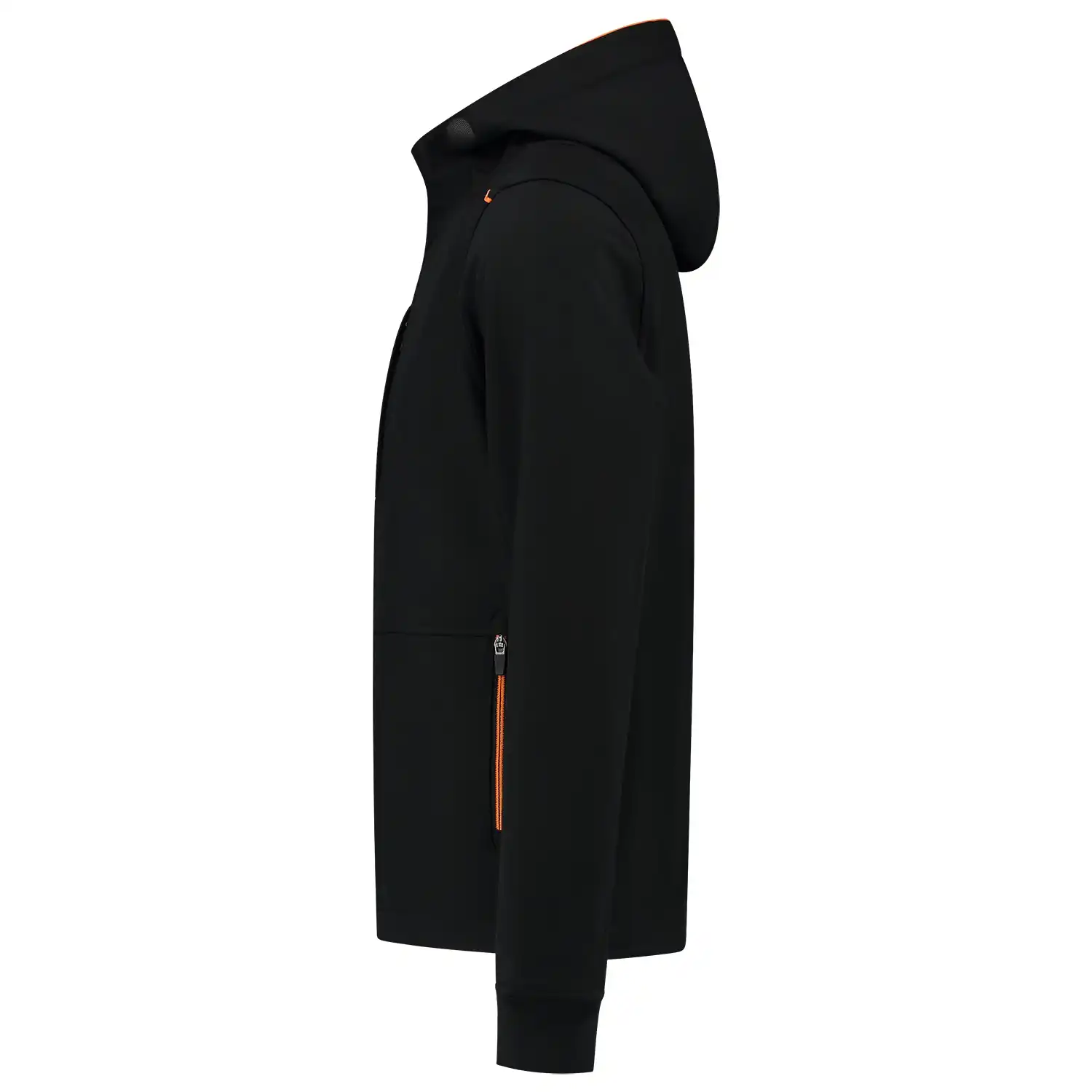 Softshelljacke "402705" Accent in black/orange, XS - Thumbnail 4