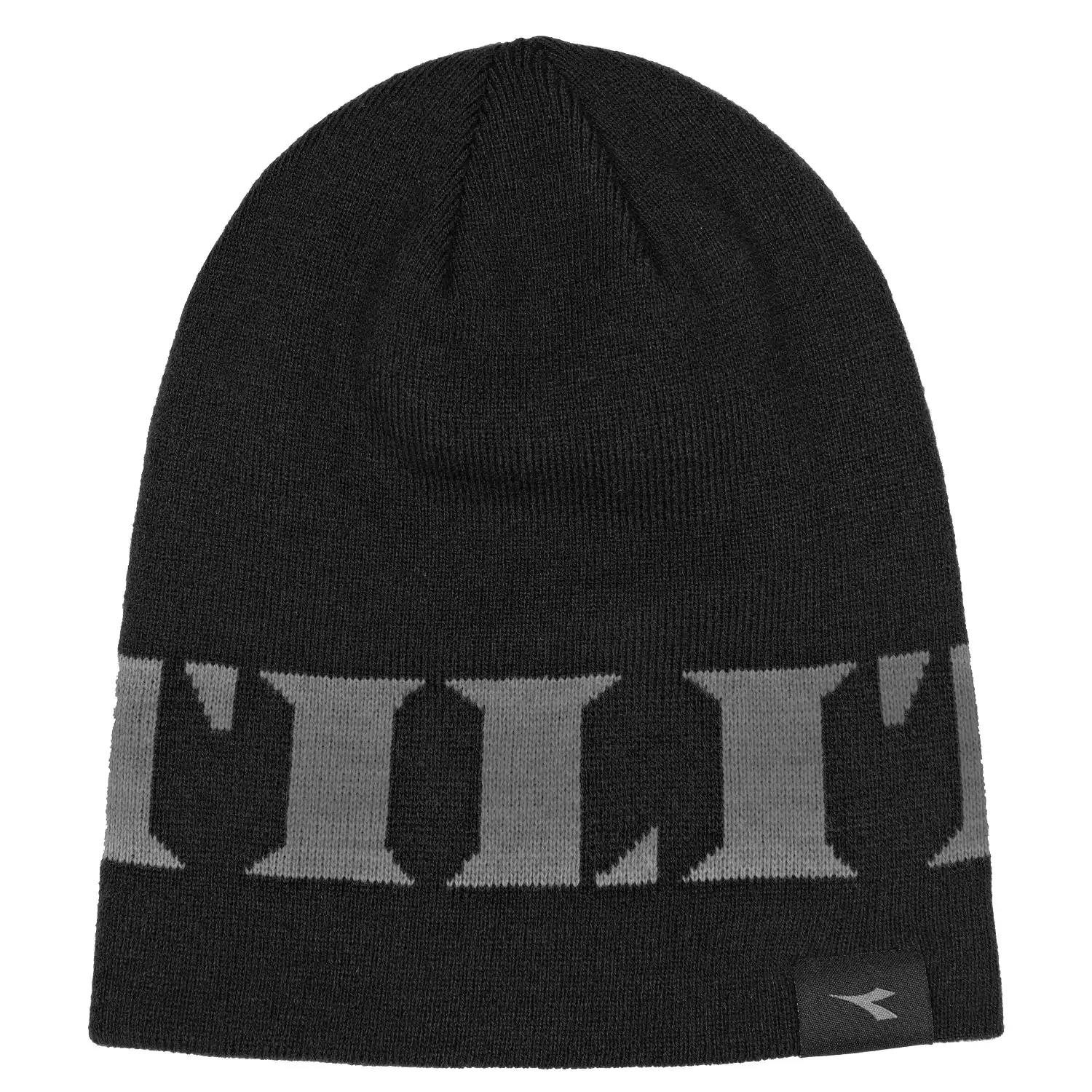 Wintermütze "GRAPHIC" in schwarz - Thumbnail 1