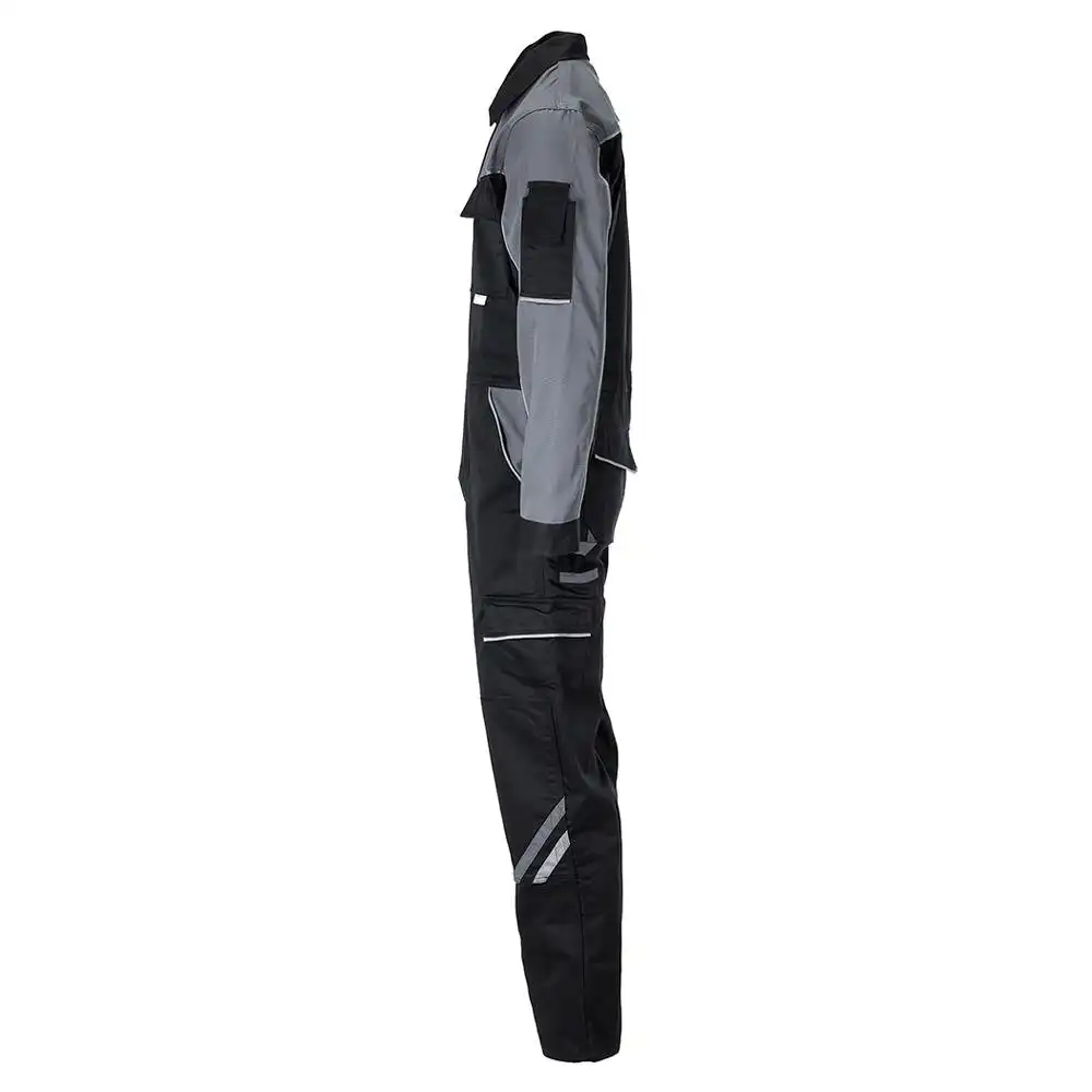 Rallyekombi "HIGHLINE" 285 g/m² Canvas-Gewebe in schwarz/schiefer/zink, 50 - Thumbnail 3
