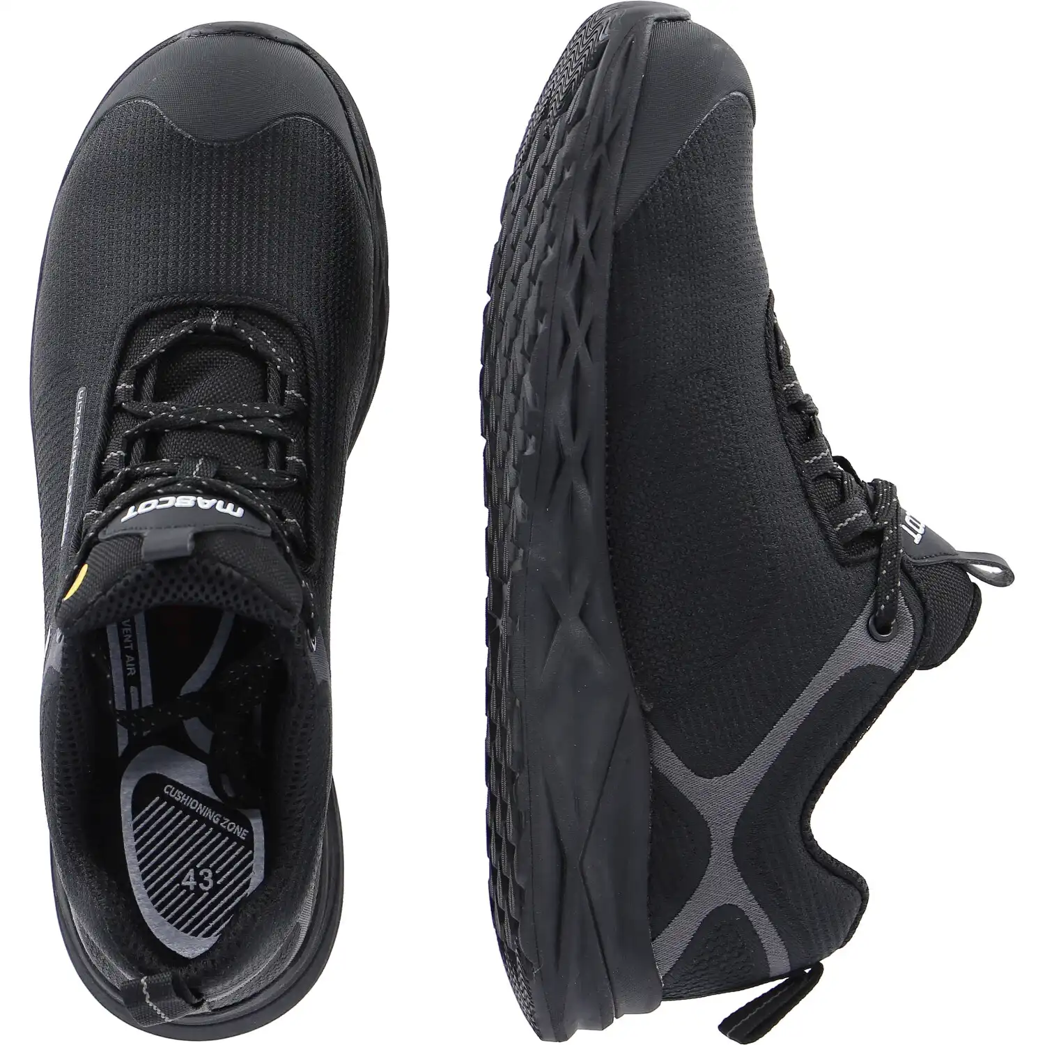 Sicherheitshalbschuhe SB-P "F0271-909" Carbon schwarz in 42 - Thumbnail 2