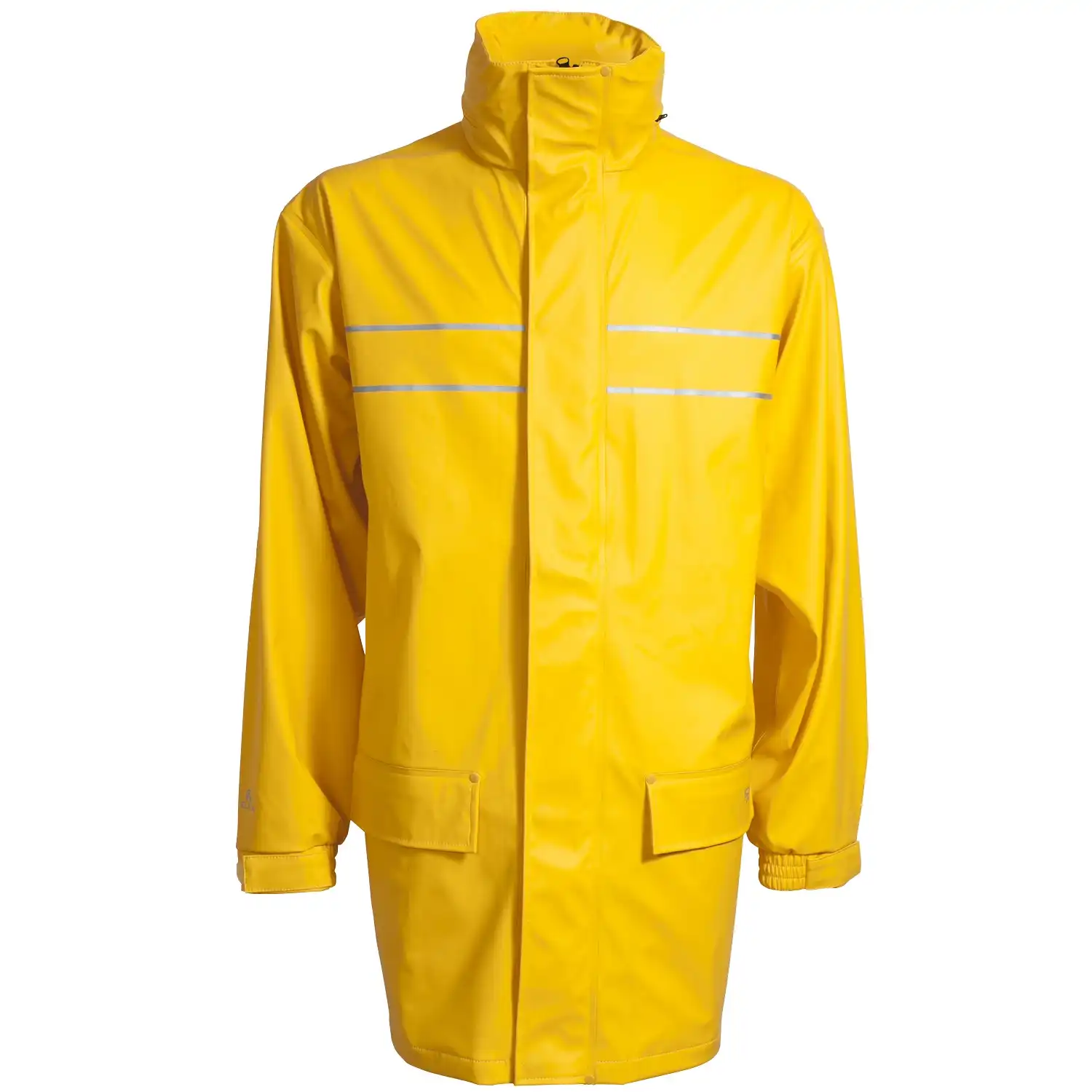 PU Regenjacke "026301" D-LUX in yellow, XL - Bild 1