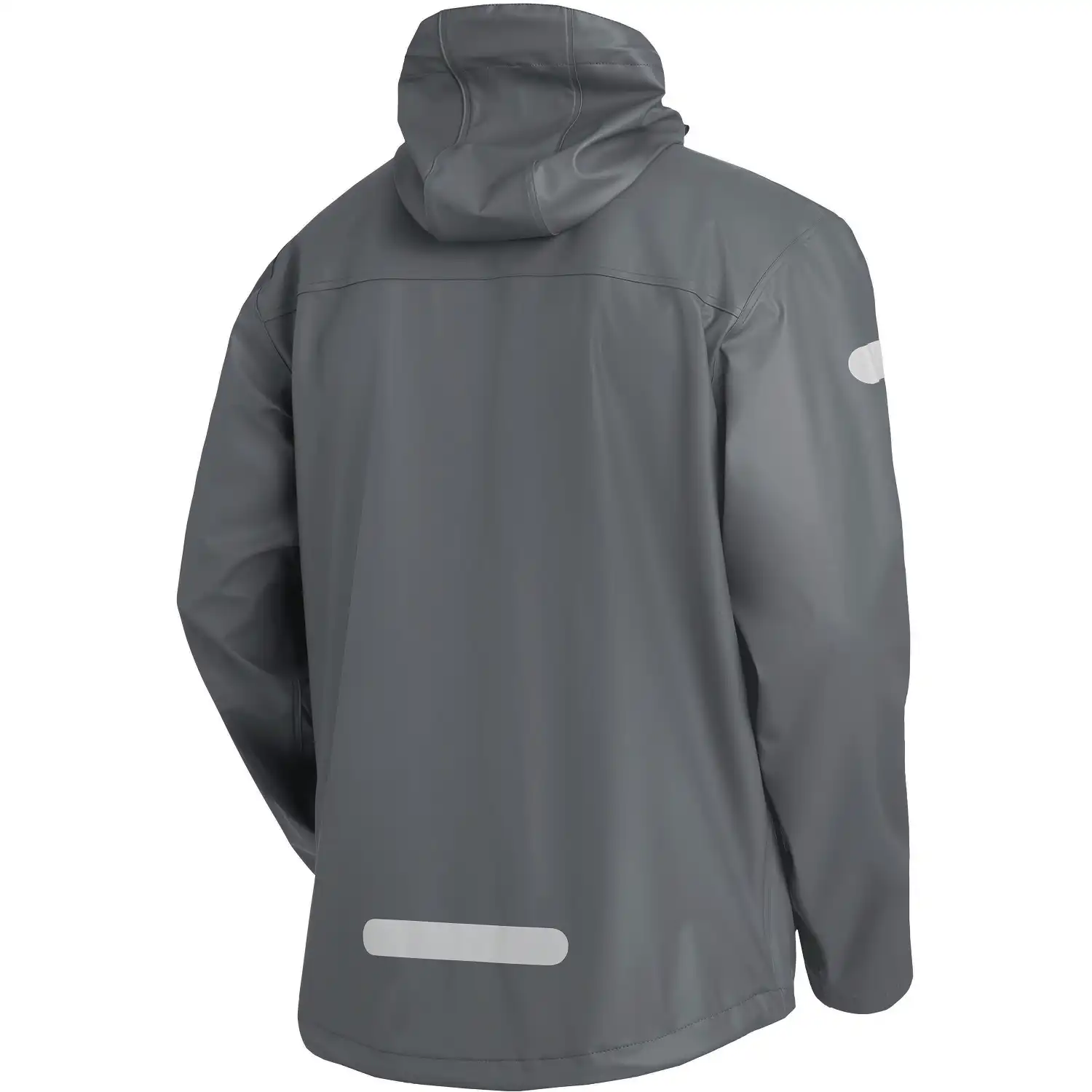 PU Stretch-Regenjacke "RAINER" in anthrazit, XXL - Thumbnail 2