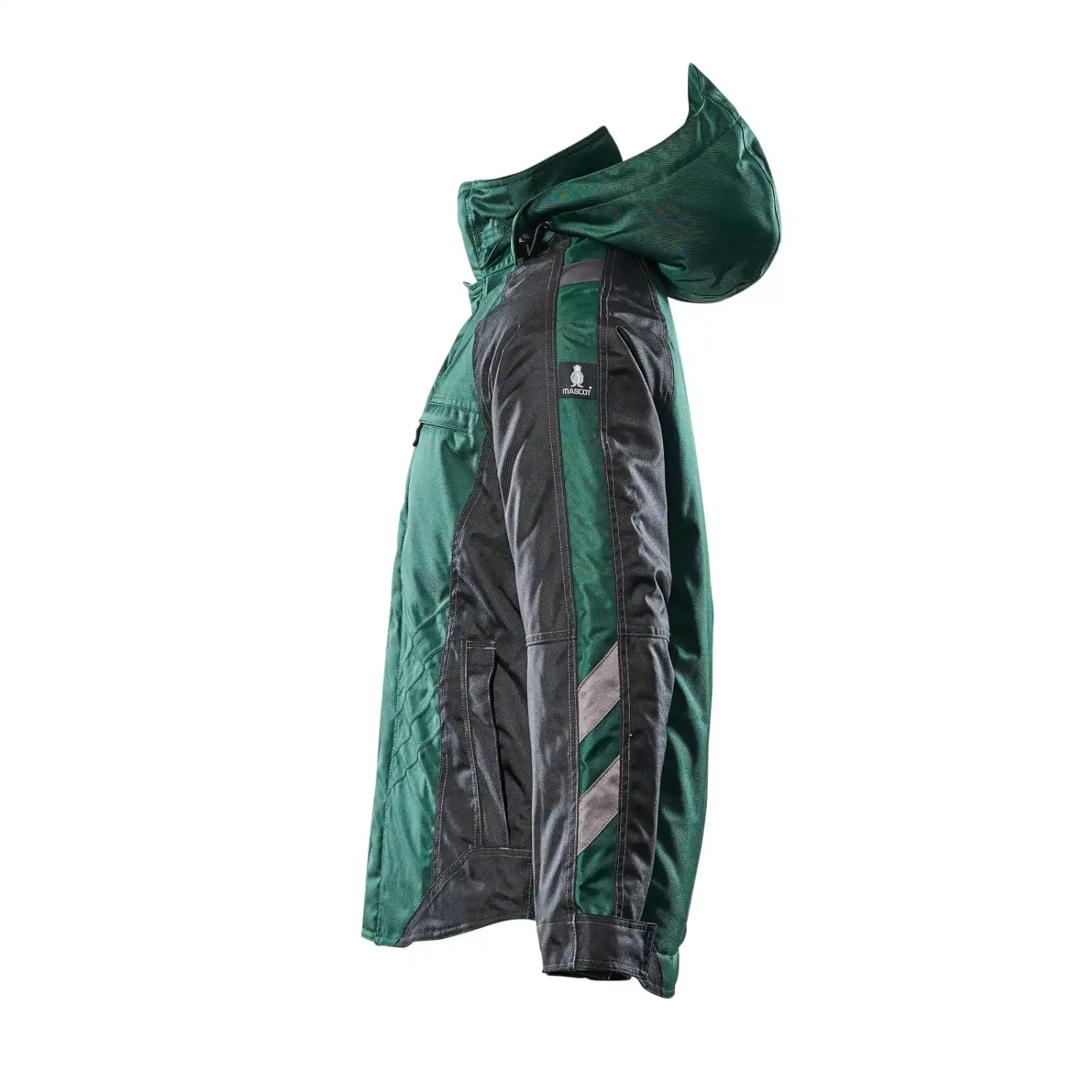 Pilotjacke "FRANKFURT" Unique mehrfarbig in grün/schwarz, XXL - Thumbnail 3