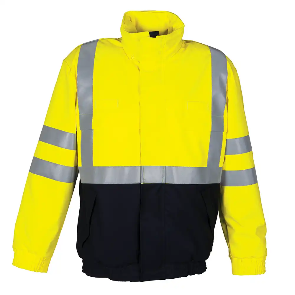 Multinorm Pilotenjacke "50005" Multi Protector gelb/marine in XL - Bild 1