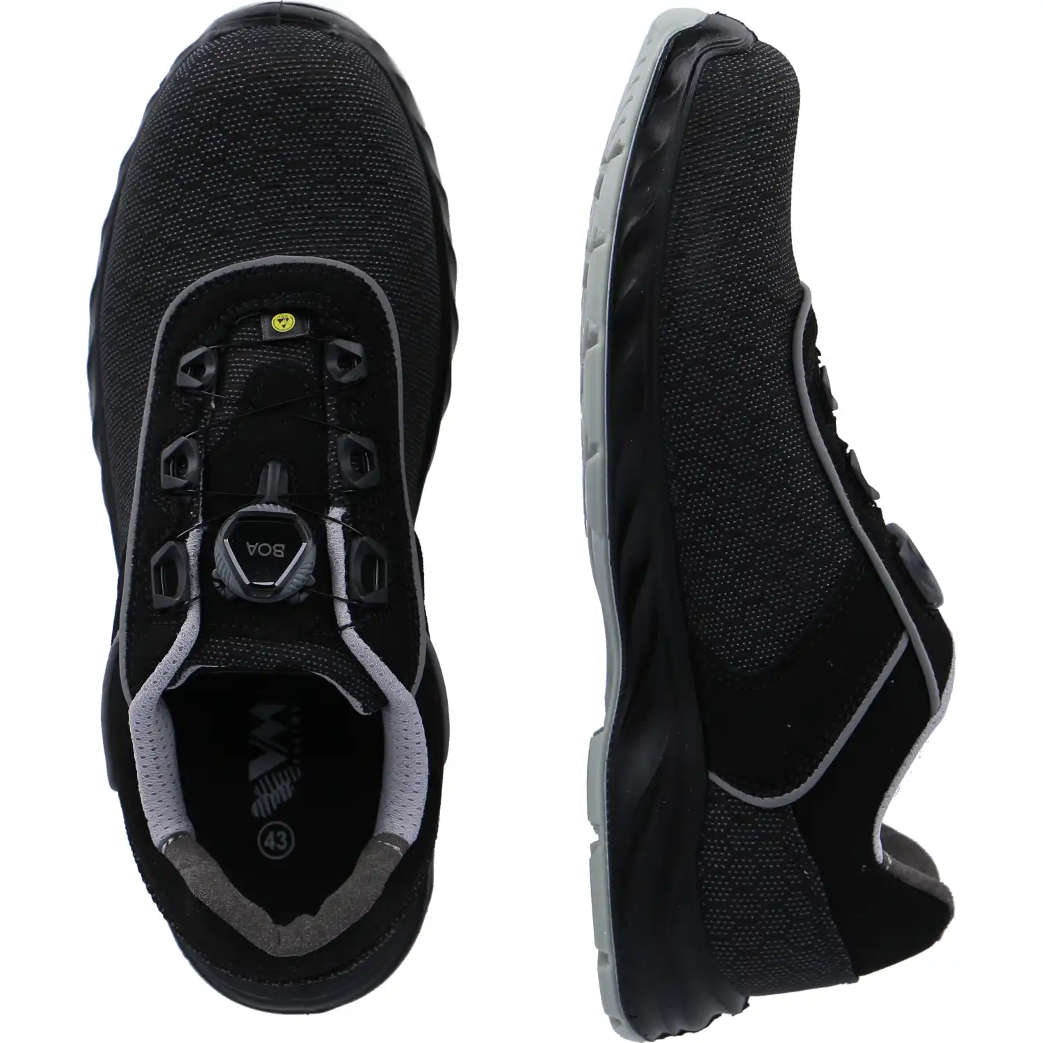 Sicherheitshalbschuhe S3 "MINNEAPOLIS" BOA® WORK&TIGHT in 46 - Thumbnail 2