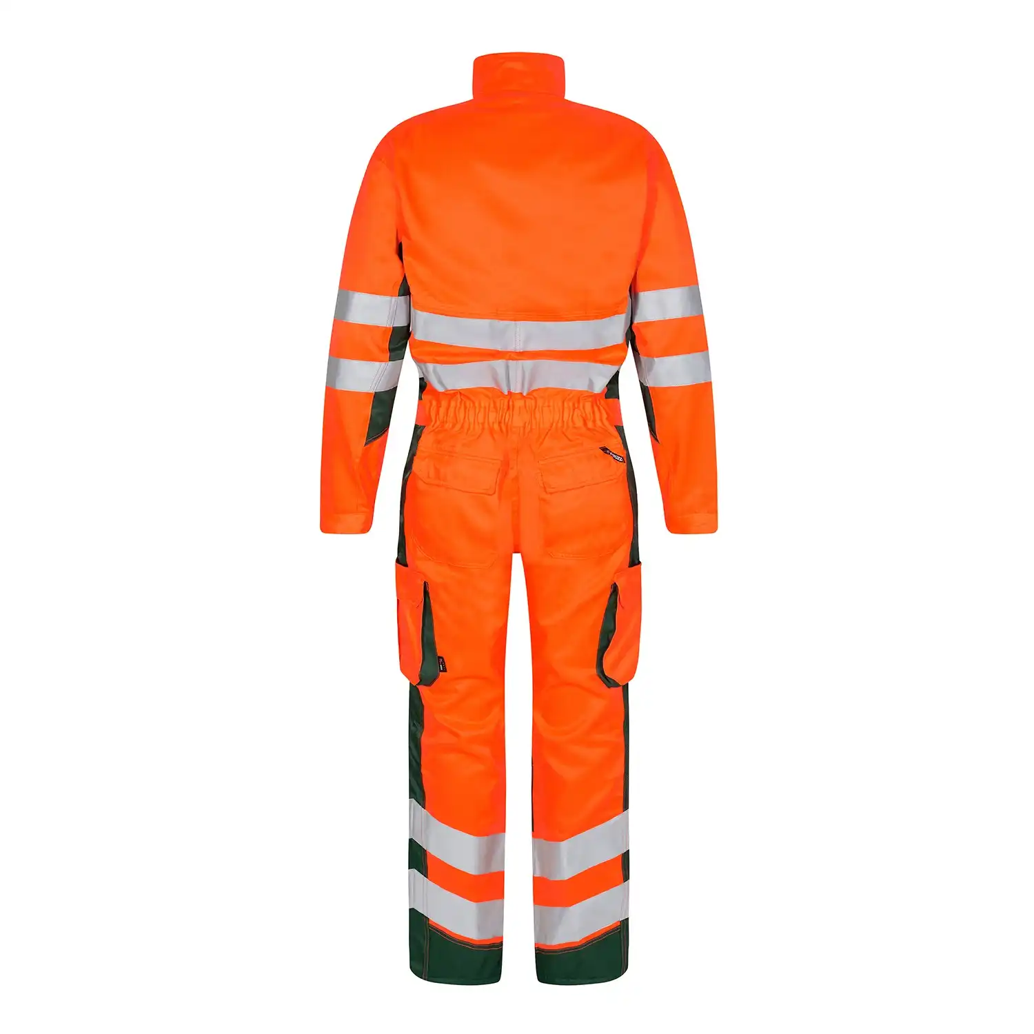 Warnschutz Overall "4545-319" Safety Kl. 3 in orange/grün, L - Thumbnail 2
