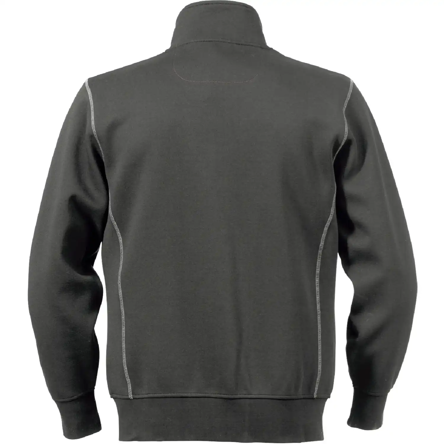 Sweatjacke "1747 DF" in dunkelgrau, S - Thumbnail 2