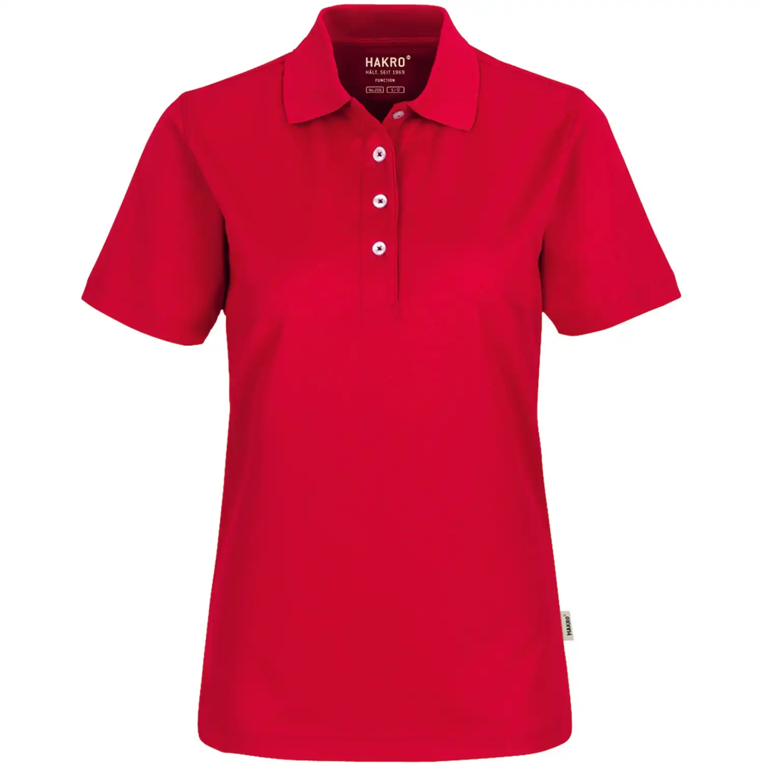 Damen Poloshirt "COOLMAX®" 150g/m² 206 in Rot, L - Bild 1