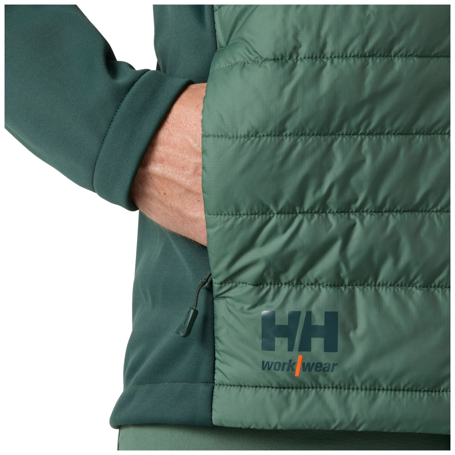 Hybridjacke "OXFORD" in dunkelgrün, XXL - Thumbnail 4