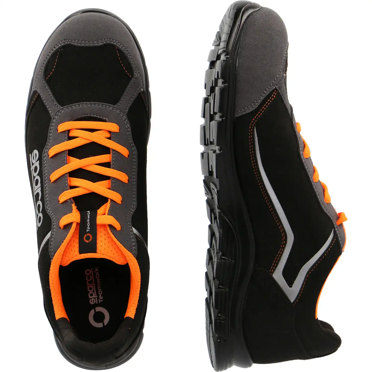 Sicherheitshalbschuhe S3 "NITRO BLACK ORANGE" in 43 - Thumbnail 2