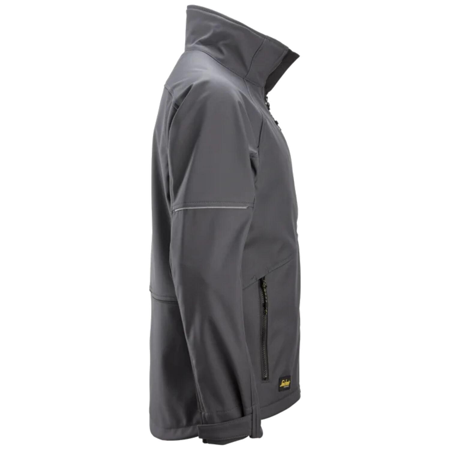 Shoftshelljacke "1258" in stahlgrau/schwarz, XS - Thumbnail 4