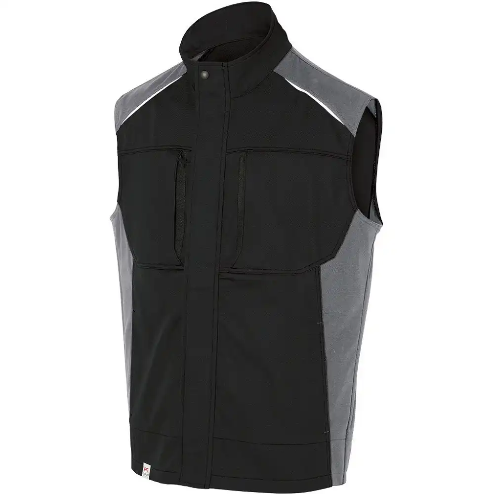 Weste "ACTIVIQ" in schwarz/anthrazit, 3XL - Thumbnail 1