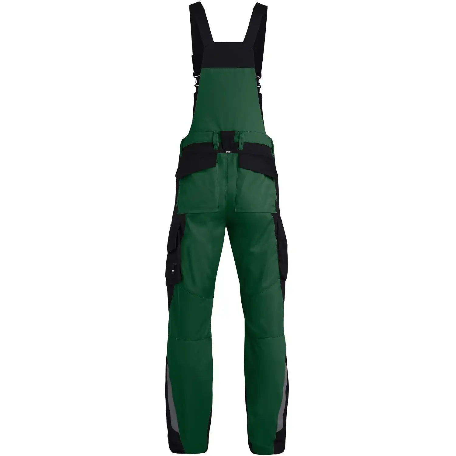 Latzhose "PASCAL" in grün/schwarz, 56 - Thumbnail 2