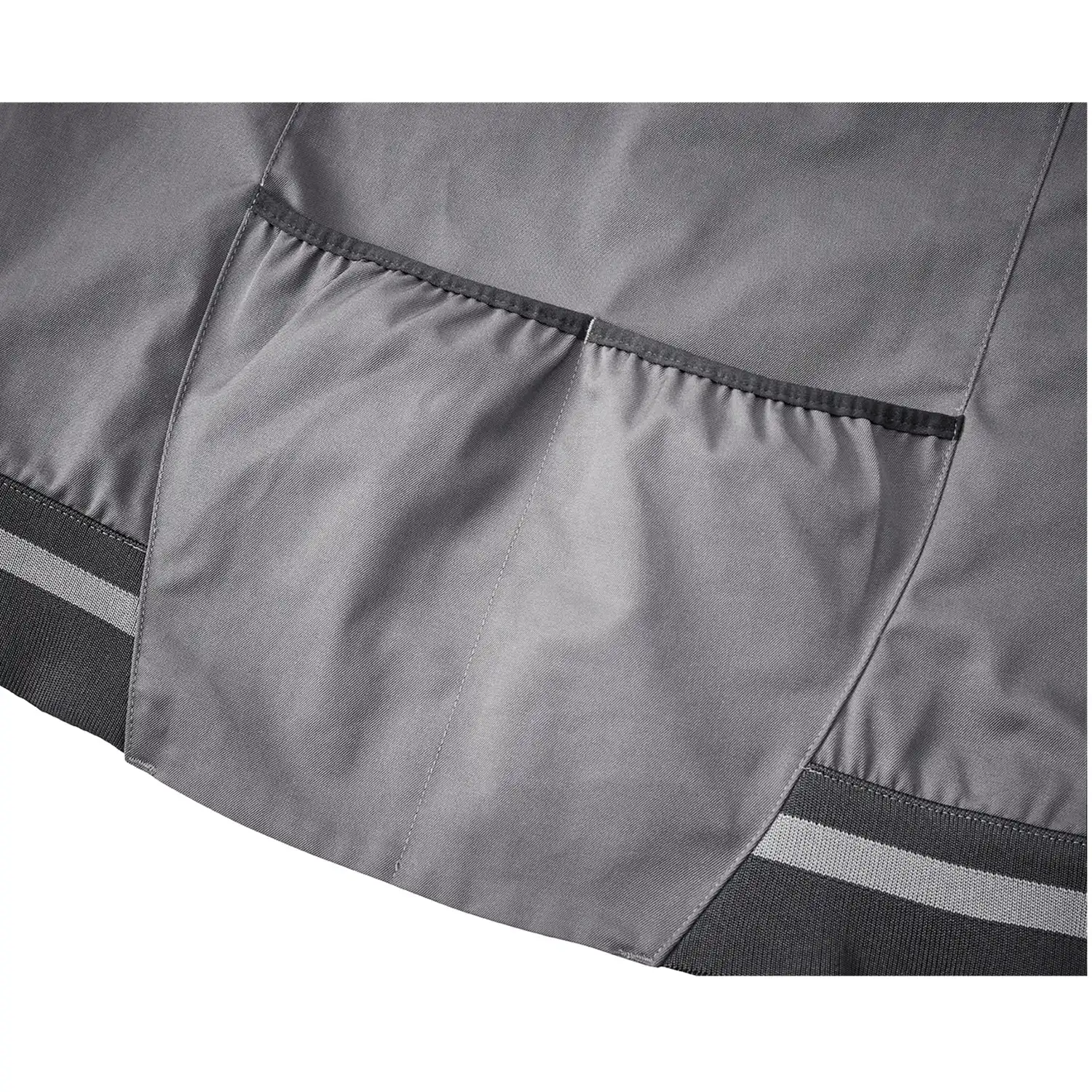 Workwear Weste in grau/schwarz, L - Thumbnail 3