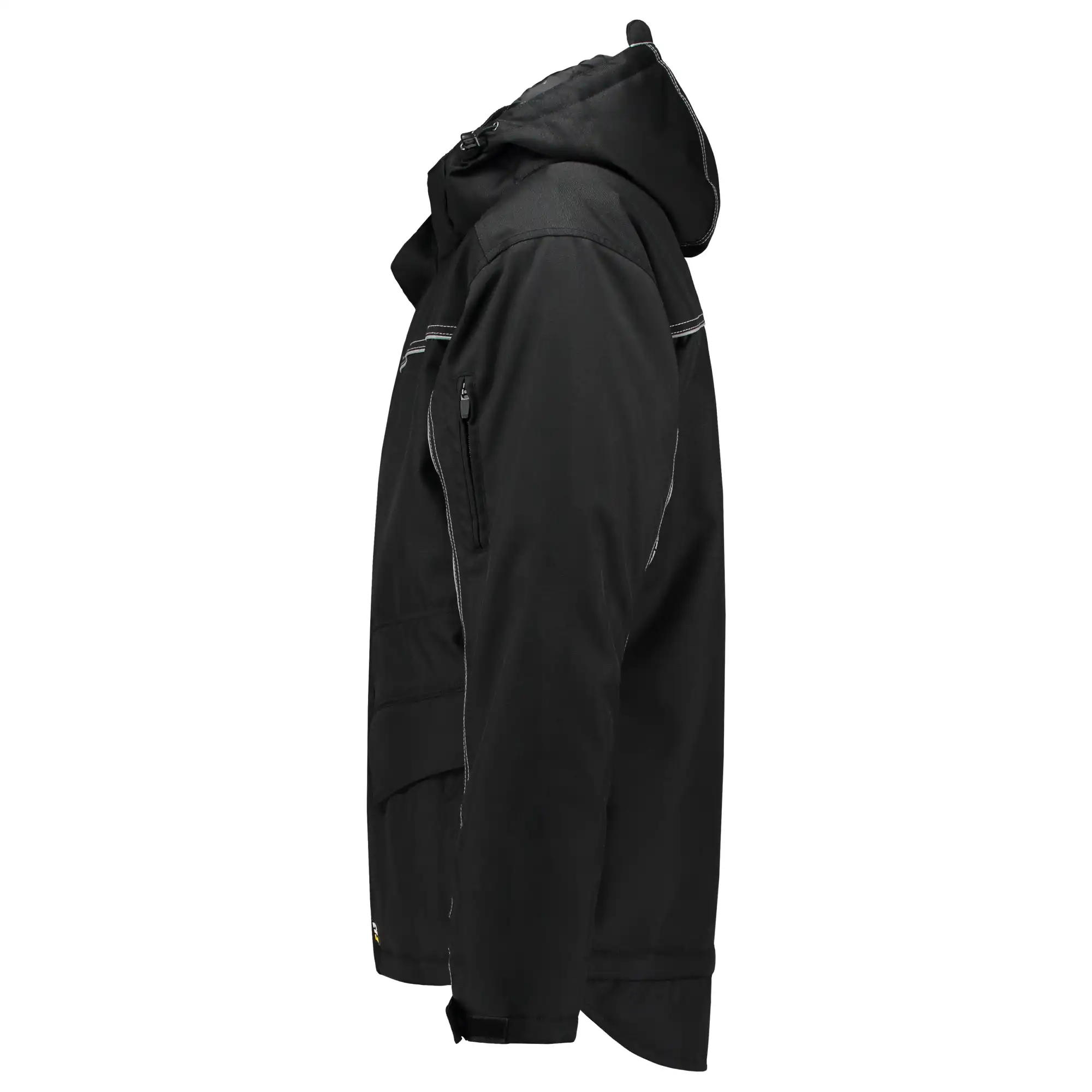 Regenparka "402007" Midi Workwear in black, L - Thumbnail 4