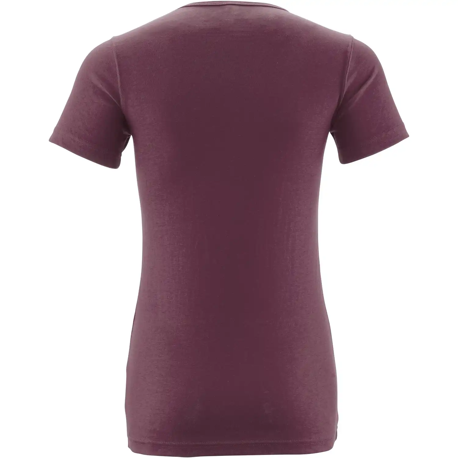 Damen Bio T-Shirt "20492" Crossover in bordeaux, L - Thumbnail 2