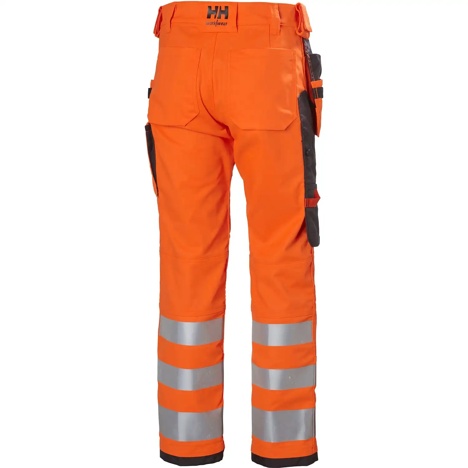 Warnschutz Handwerkerhose Kl. 2 "ALNA 2.0" in orange/schwarz, C44 - Thumbnail 2