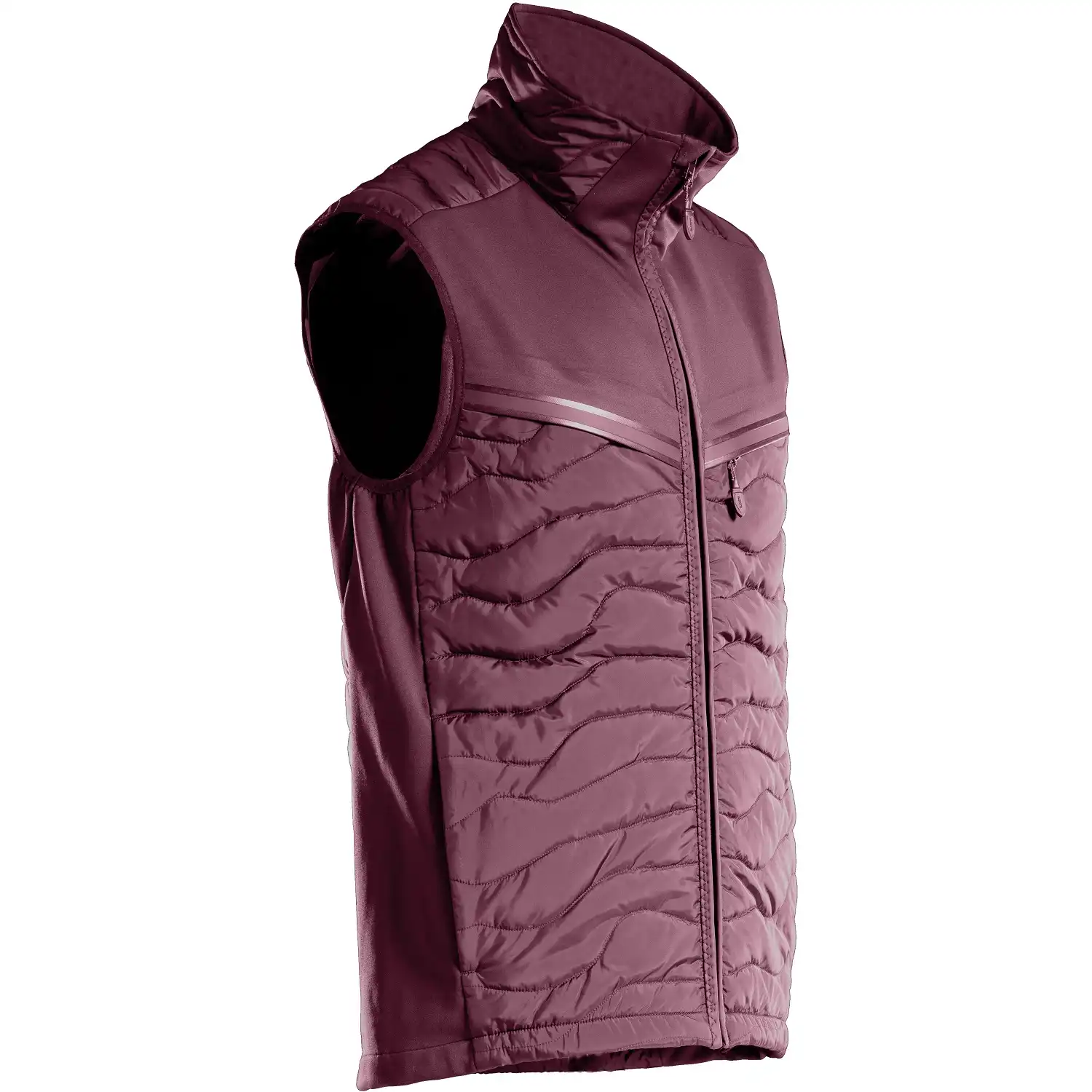 Thermoweste "22365-318" Customized in bordeaux, 4XL - Bild 1