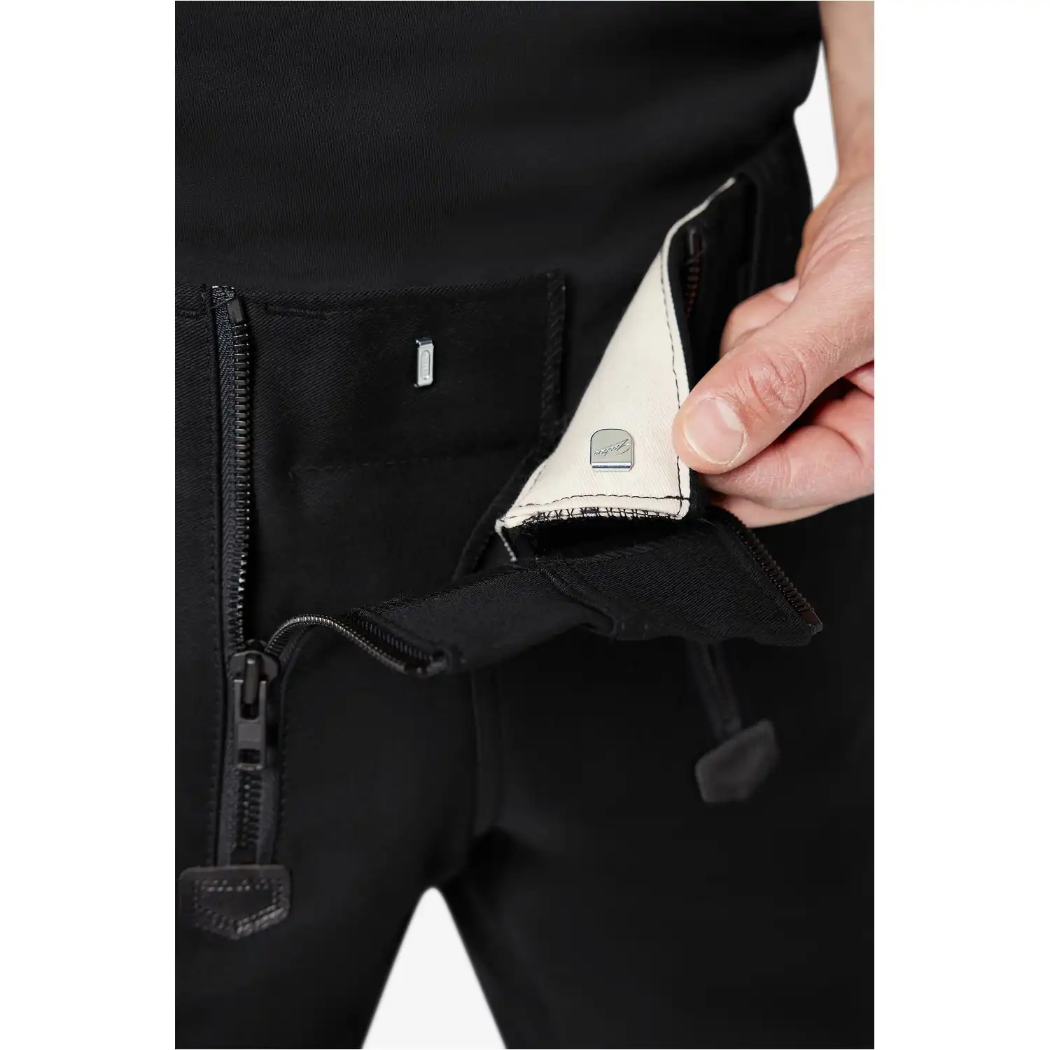 Röhren-Zunfthose "EWALD" Ursprung schwarz in 52 - Thumbnail 4