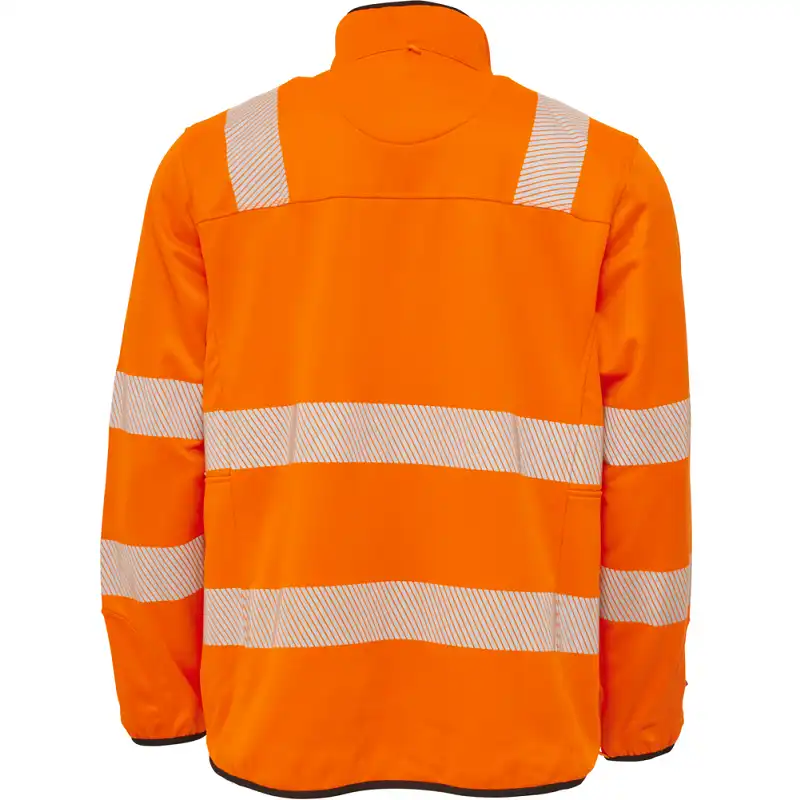 Warnschutz Midlayer Zip-In Jacke "150015R" Visible Xtreme Kl. 3 in fluororange, XL - Thumbnail 2