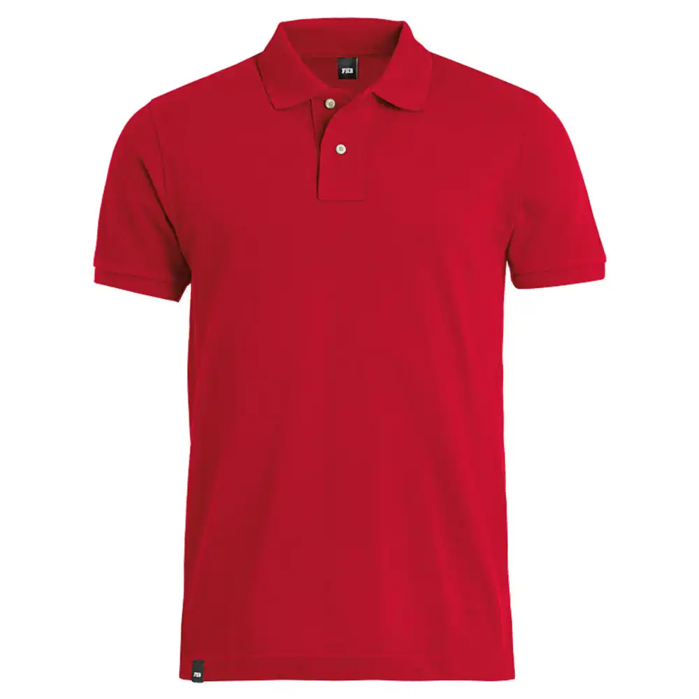 Polo-Shirt "DANIEL" in Rot, XL - Thumbnail 1