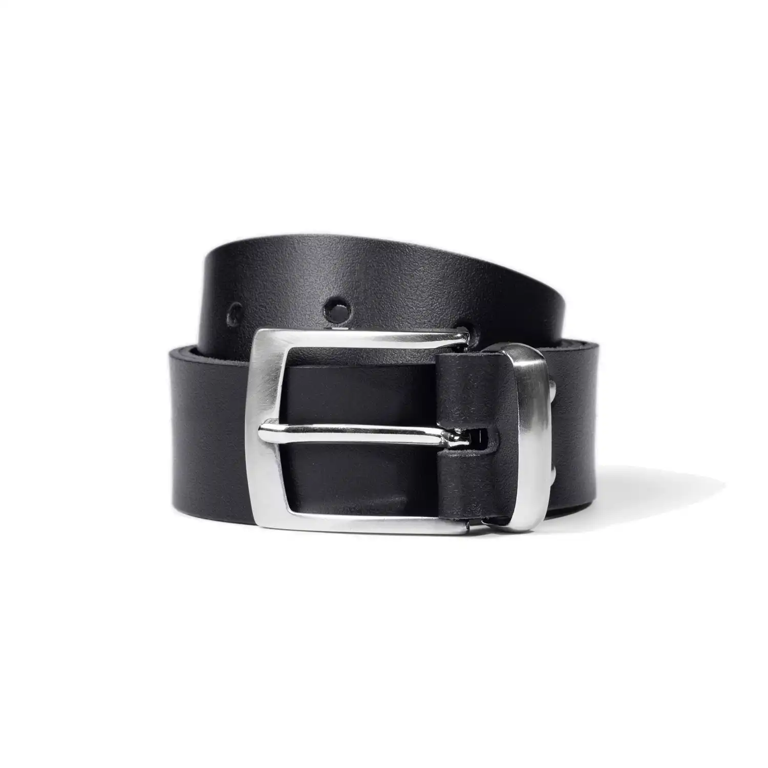 Ledergürtel Eindorn "BURKHARD" in schwarz, 105 - Thumbnail 2