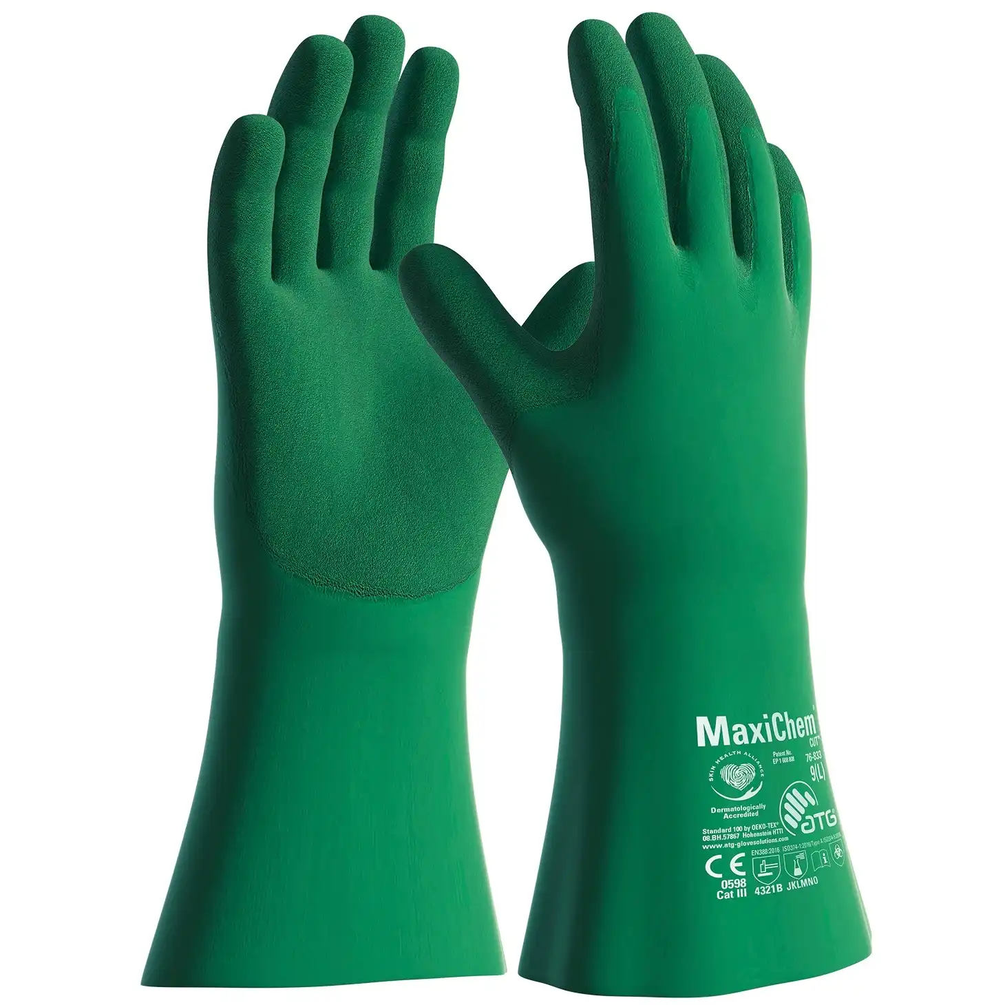 Chemie Schutzhandschuhe MaxiChem® Cut™ 76-833 in 11 (XXL) - Bild 1