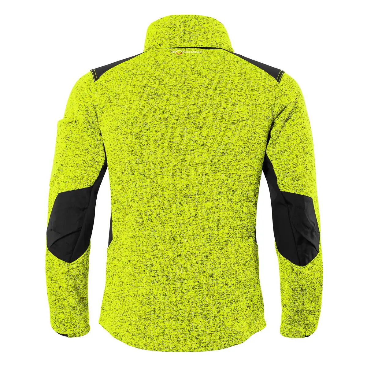Strickfleece-Jacke "PROTECTANO" in kiwi/meliert, XS - Thumbnail 2