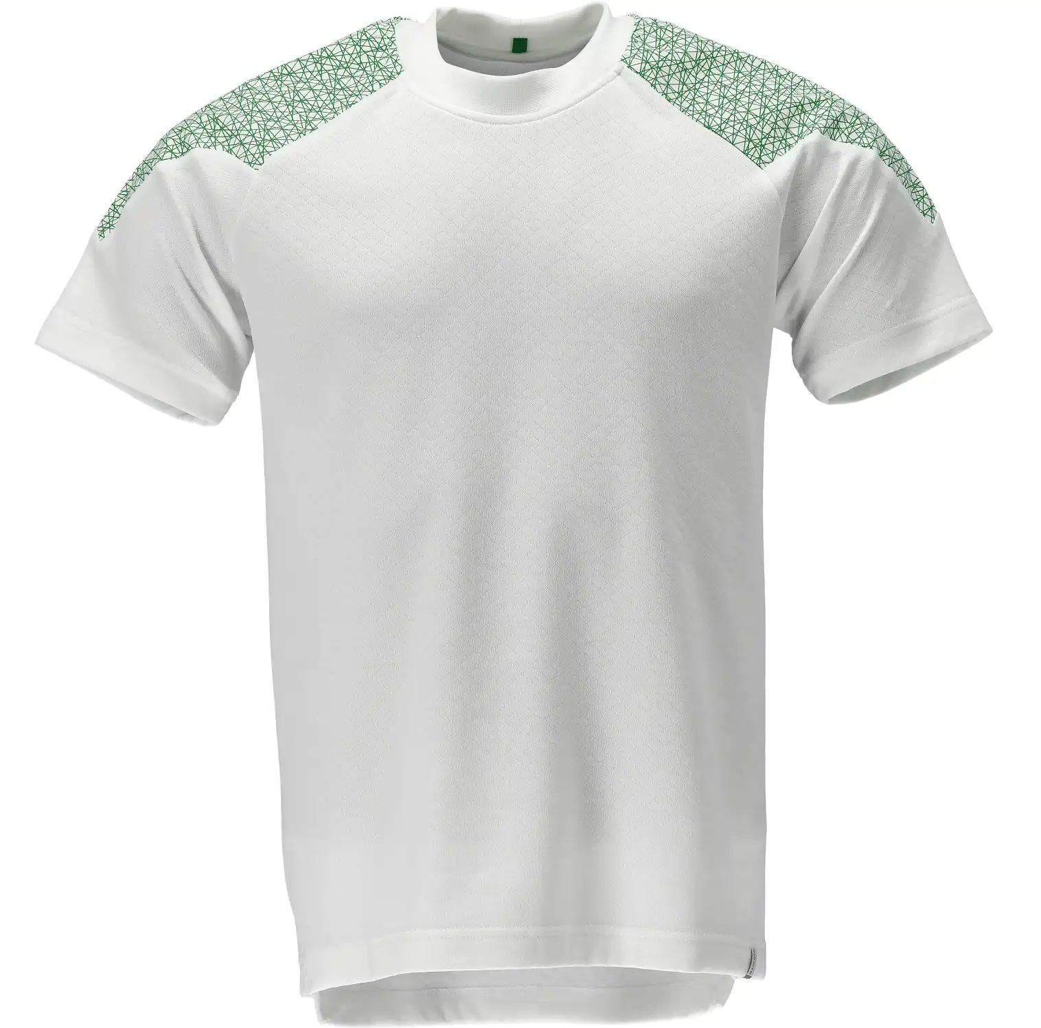 T-Shirt "20082-933" Food & Care in weiß/grasgrün, XS - Thumbnail 1