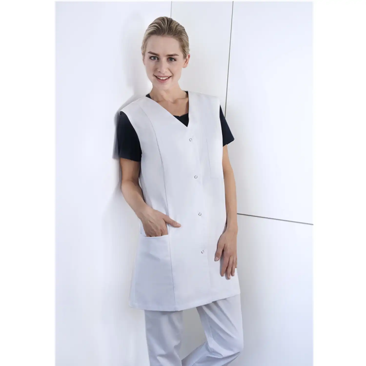 Damenkasack Sara "KS 40" in 44, Weiß - Thumbnail 6