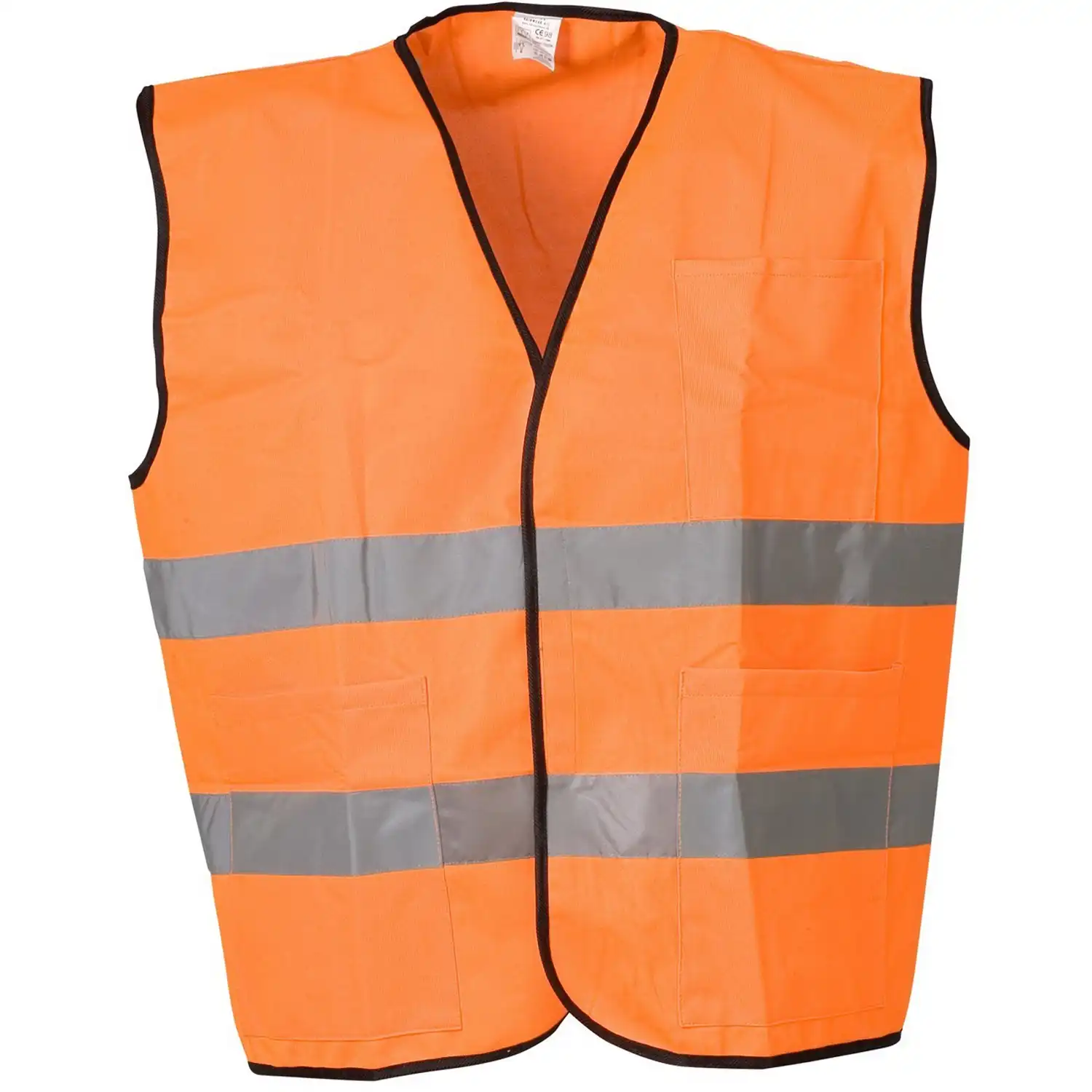 Warnweste "132201R" Visible Xtreme Kl. 2 in fluororange, L - Thumbnail 1