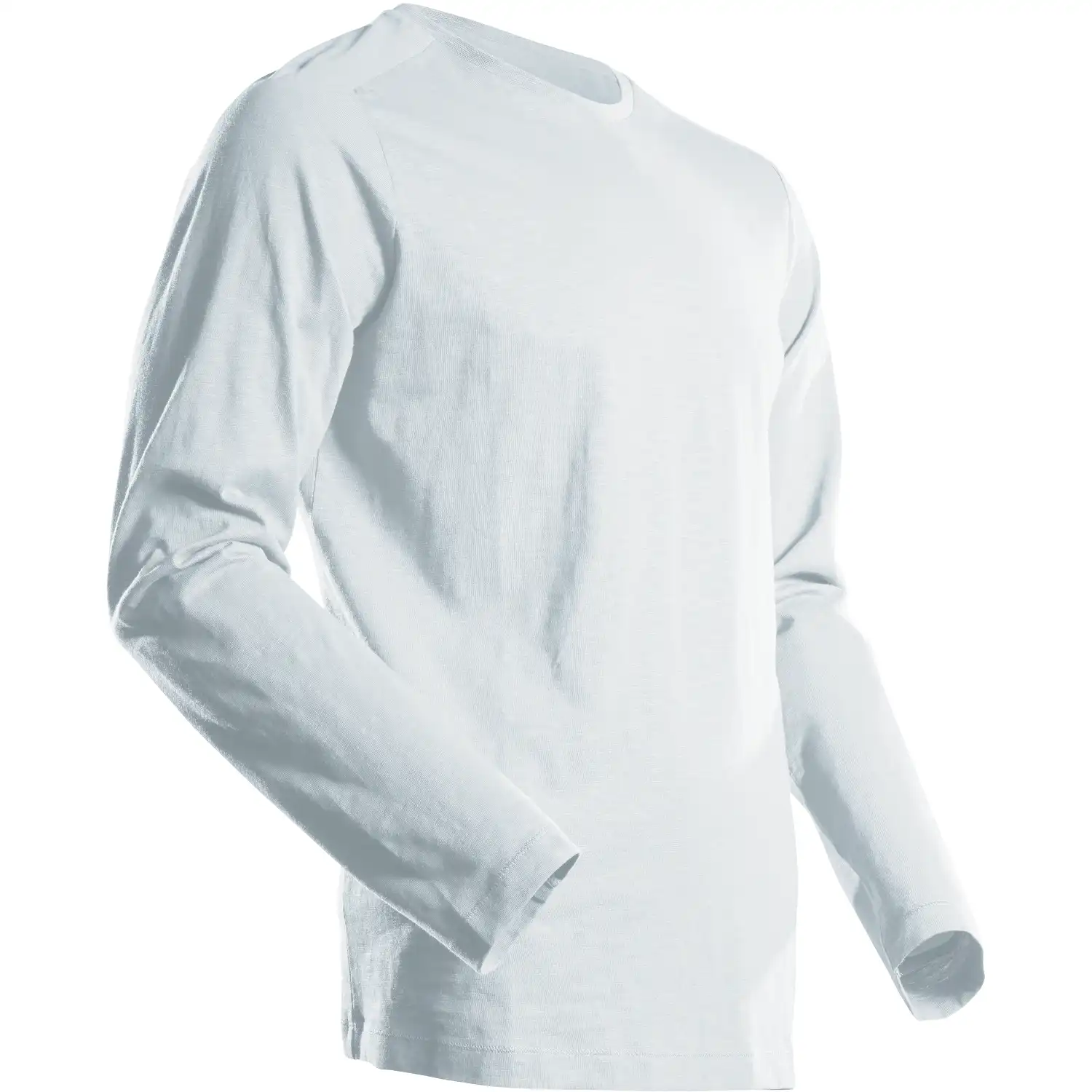 Langarmshirt "22581-983" Customized in XXL, Weiß - Thumbnail 1