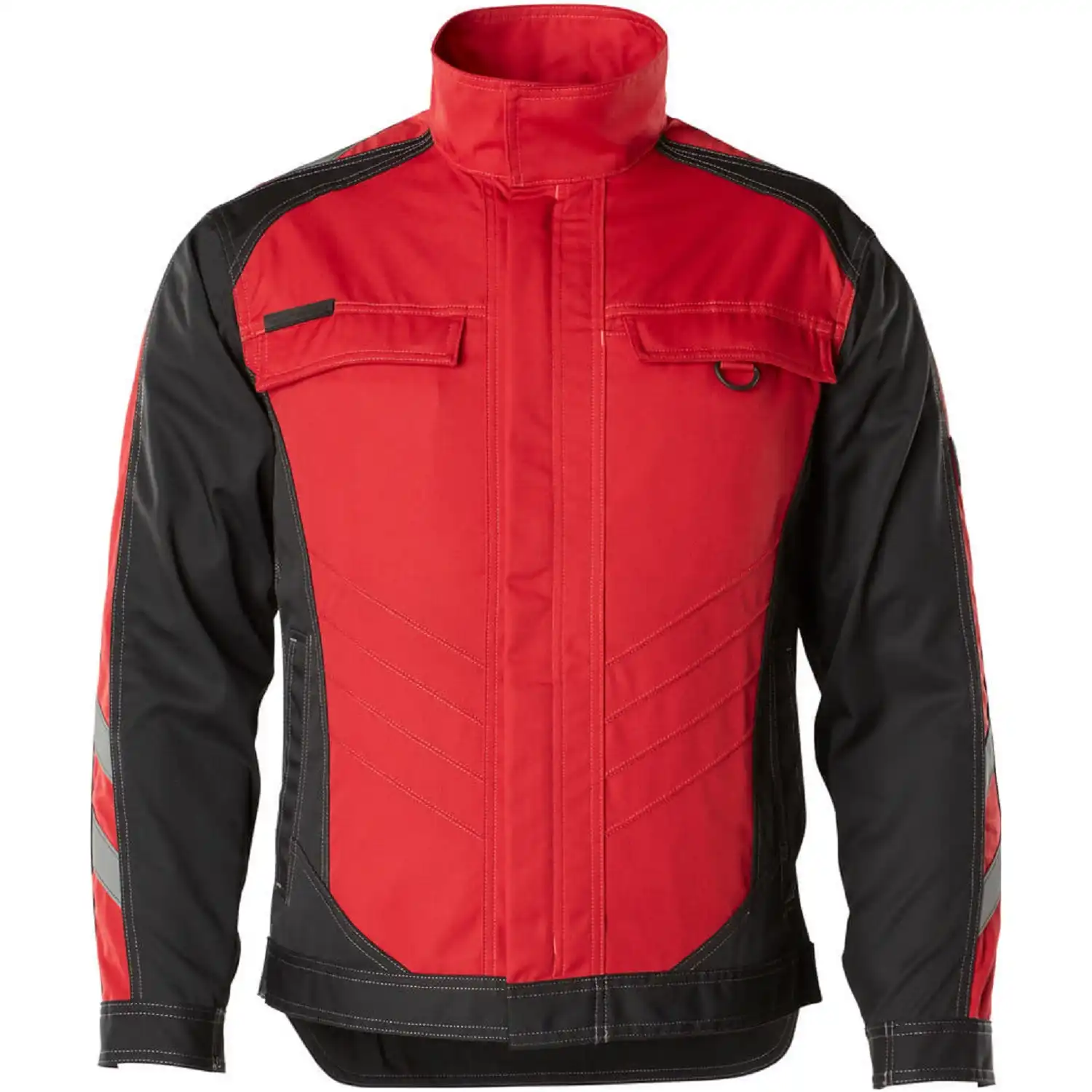 Arbeitsjacke "FULDA" Unique in rot/schwarz, XXL - Bild 1