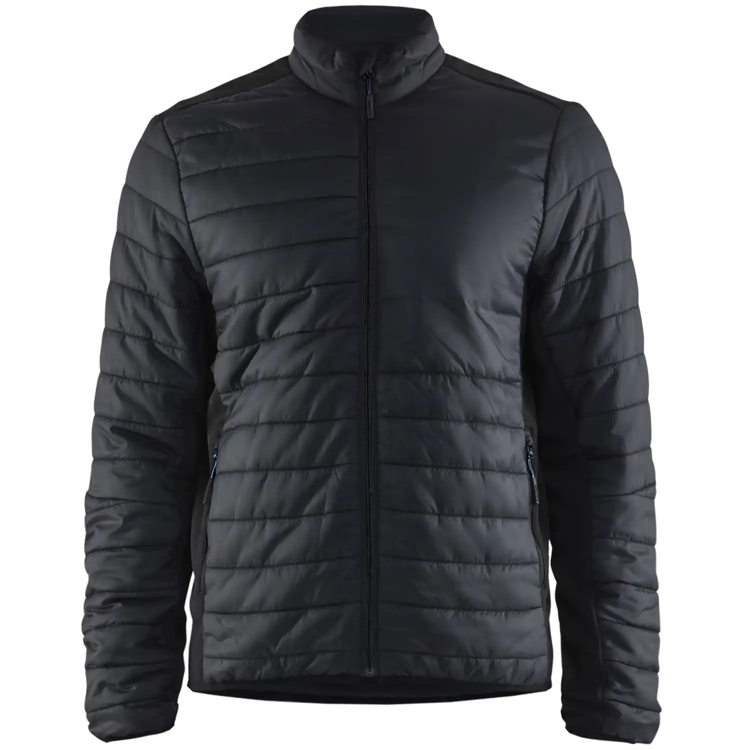 Steppjacke "4710" in schwarz/dunkelmarine, XS - Thumbnail 1