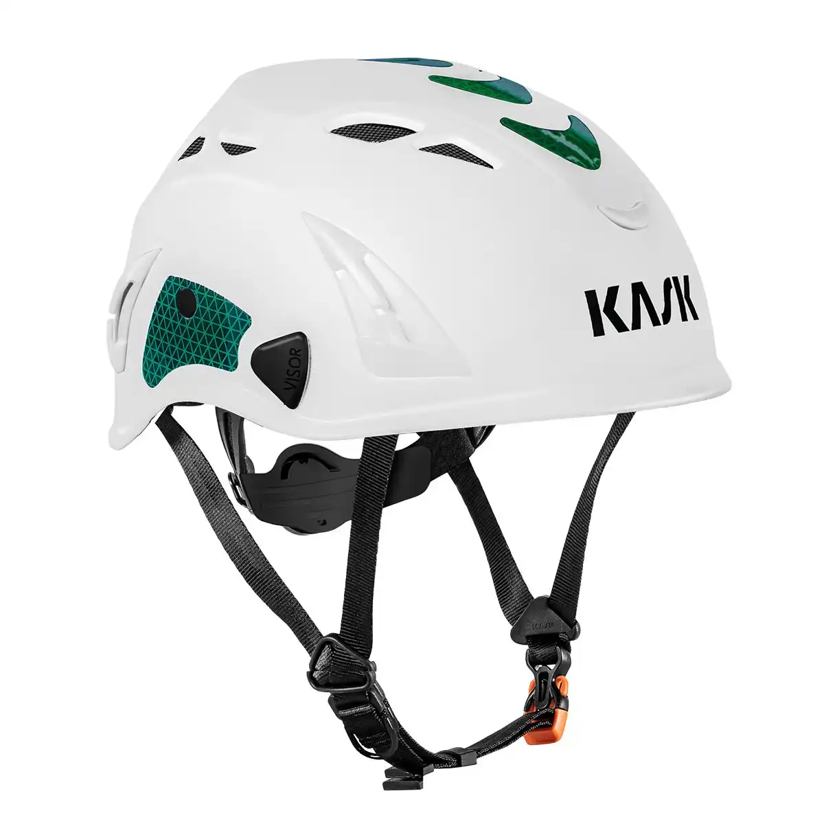 Schutzhelm "SUPERPLASMA AQ HI VIZ" EN 397 in weiß/grün - Bild 1