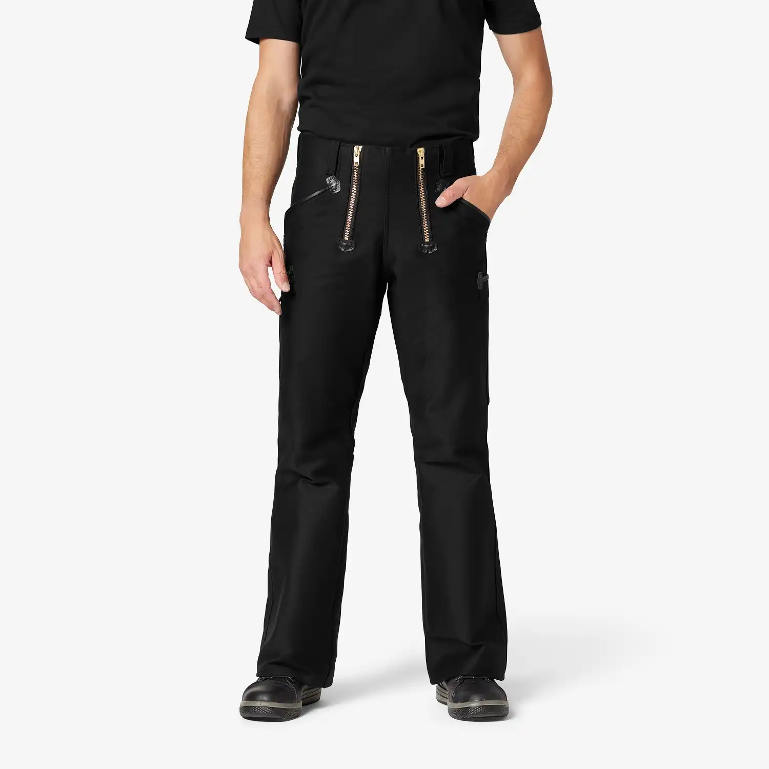 Zunfthose Zwirn-Doppel-Pilot "INGO" in schwarz, 46 - Thumbnail 2